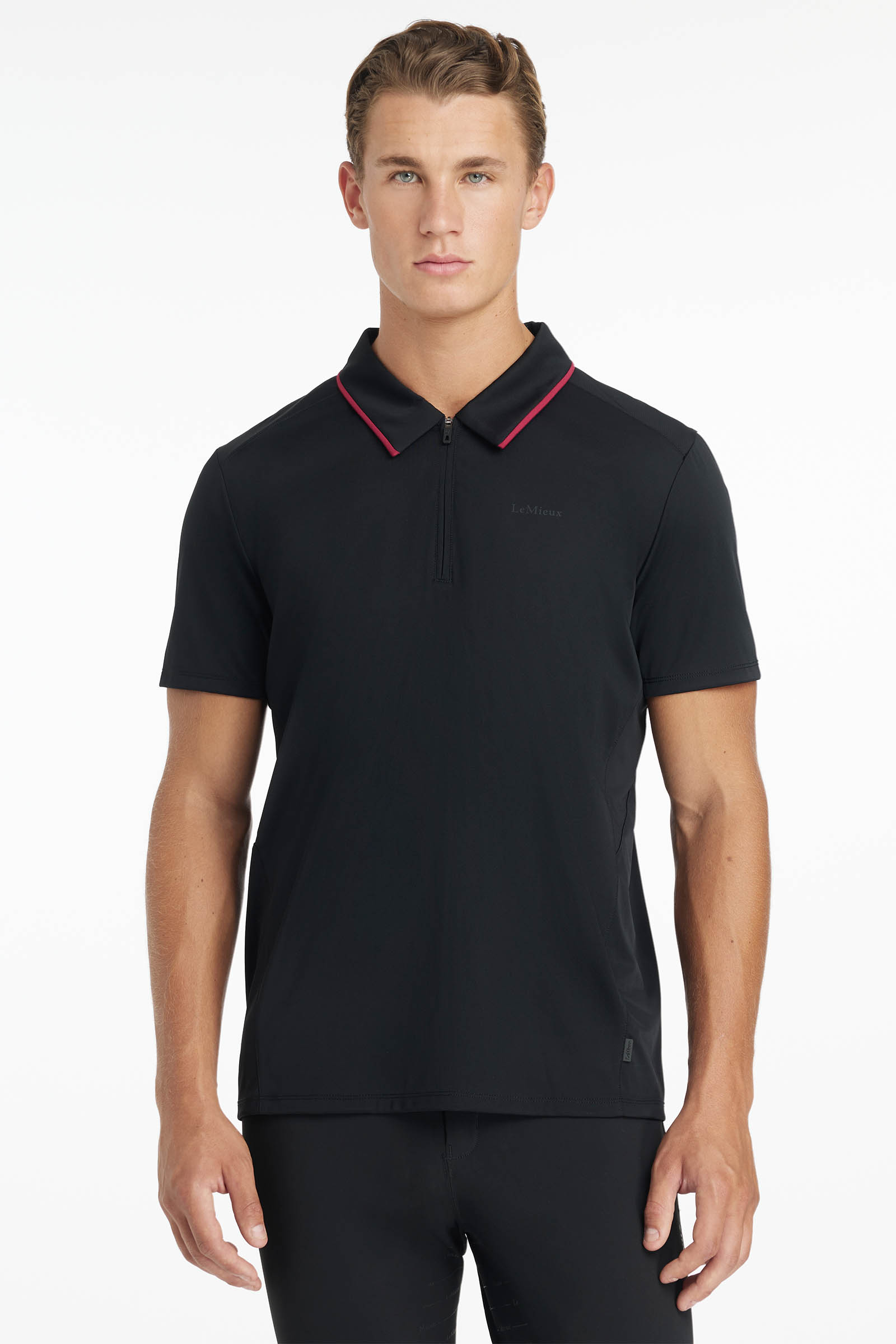 Black LeMieux Men&acute;s Performance Polo Shirt