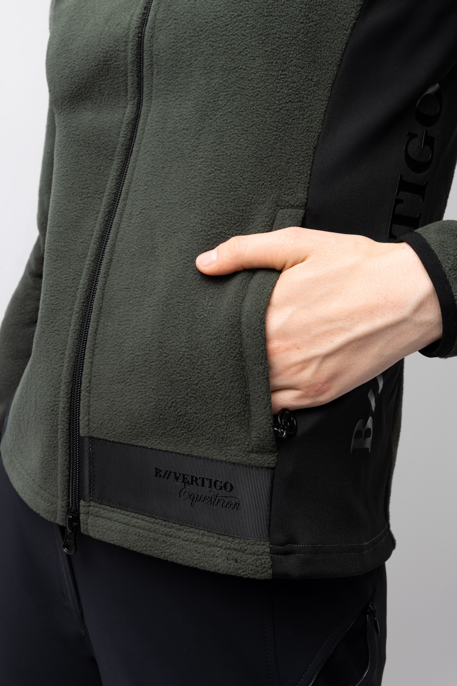 B Vertigo Cleo Women's Stretch Fleece Riding Riding Jacket