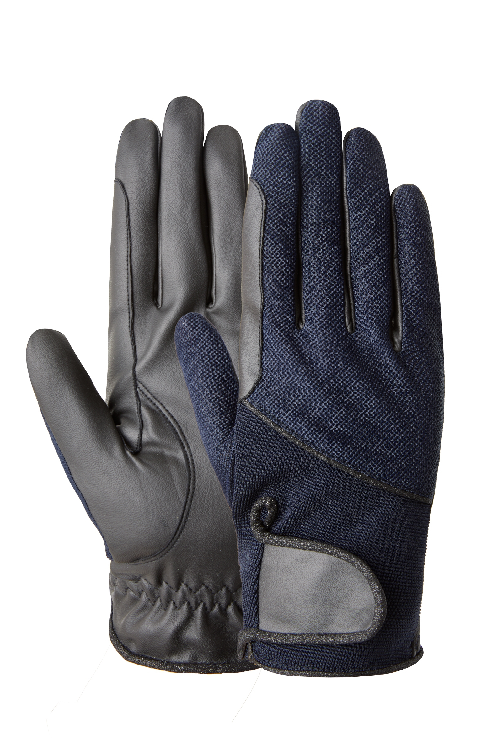 Dark Navy Horze Leni Women's Summer Riding Gloves