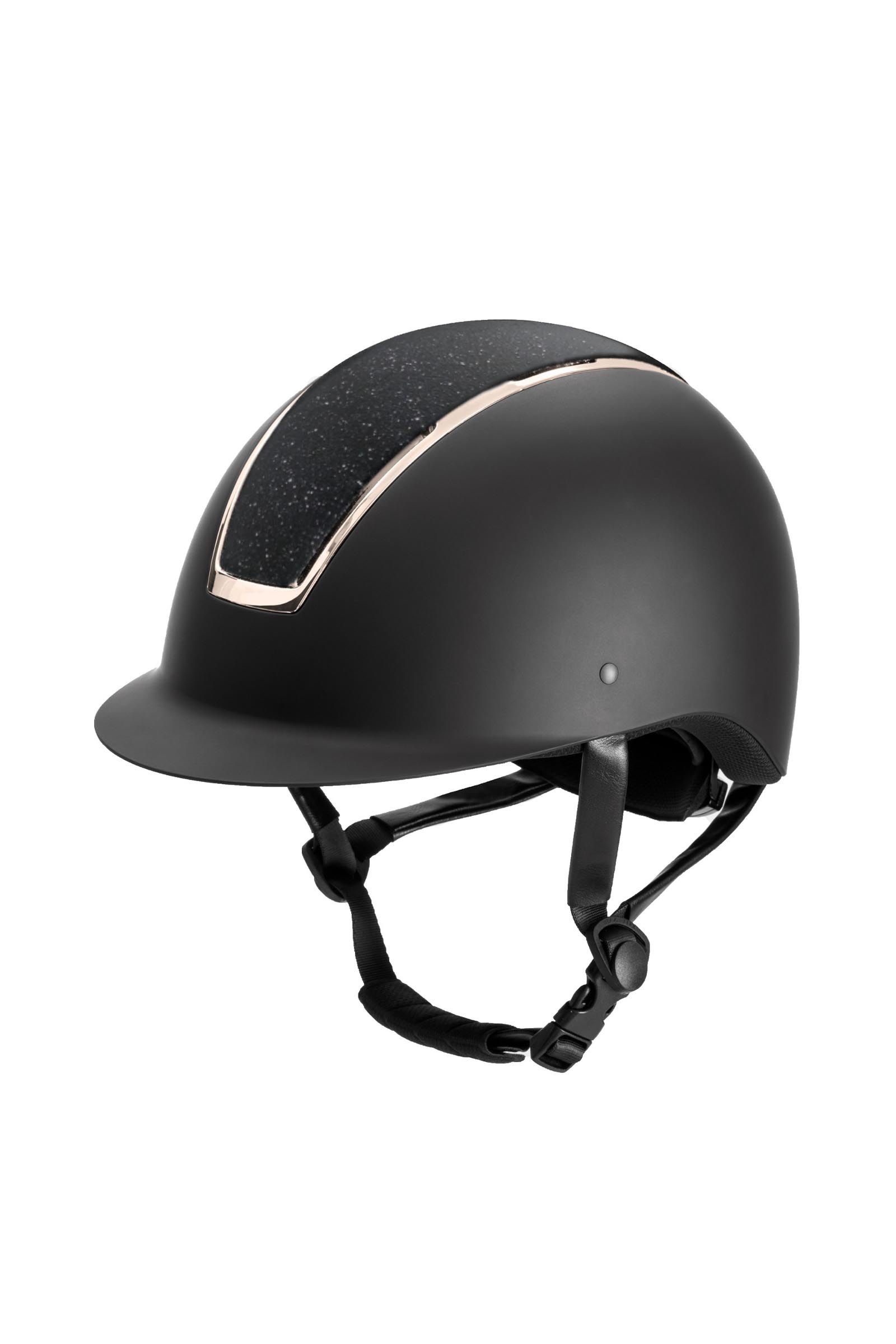 Black/Rosegold/ Black USG Comfort Jewel Riding Helmet