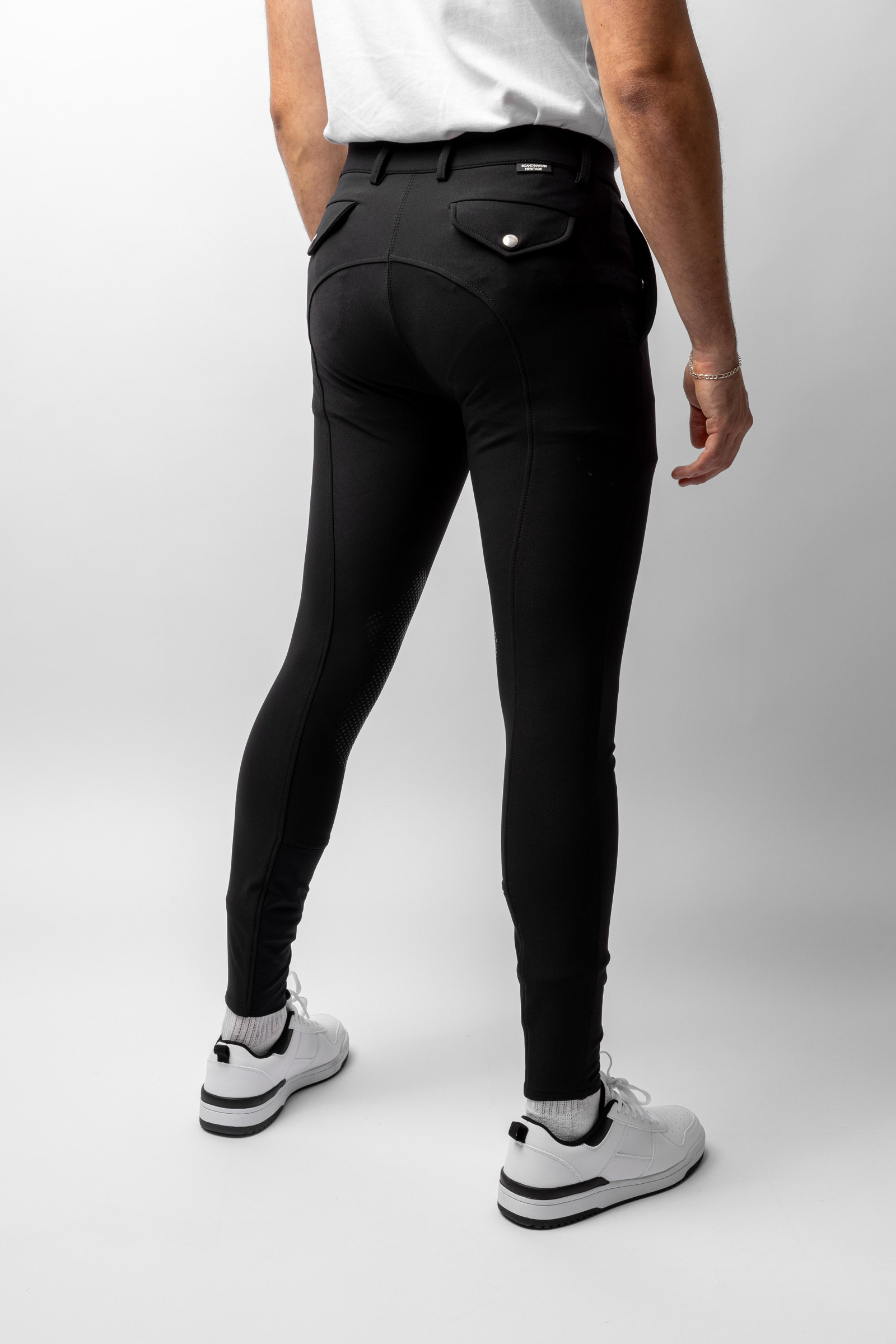 Horze Grand Prix Men's Silicone Knee Patch Breeches 