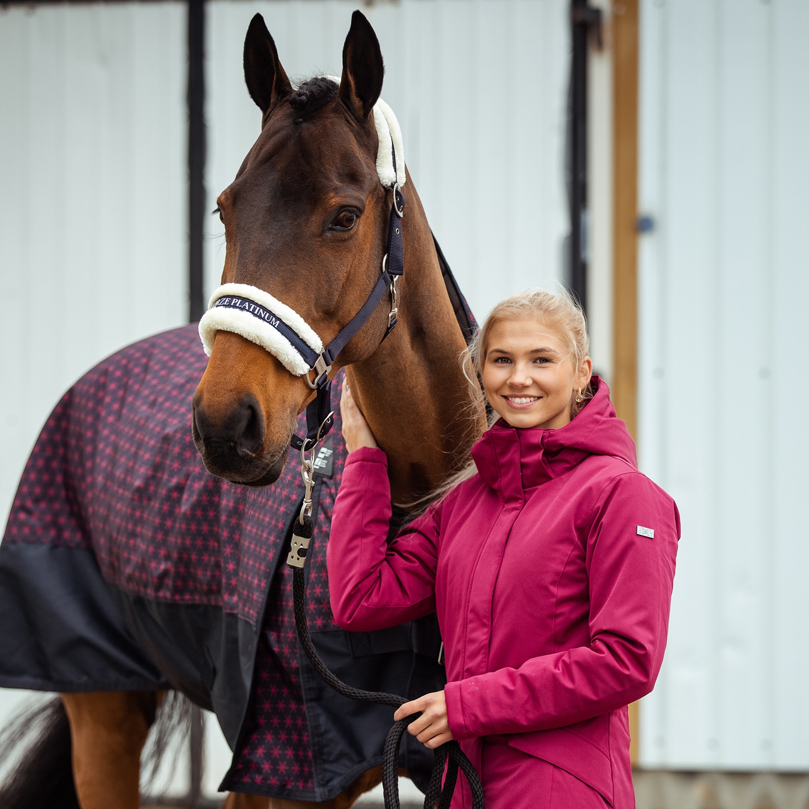 B Vertigo Dana Women's Winter Padded Riding Jacket