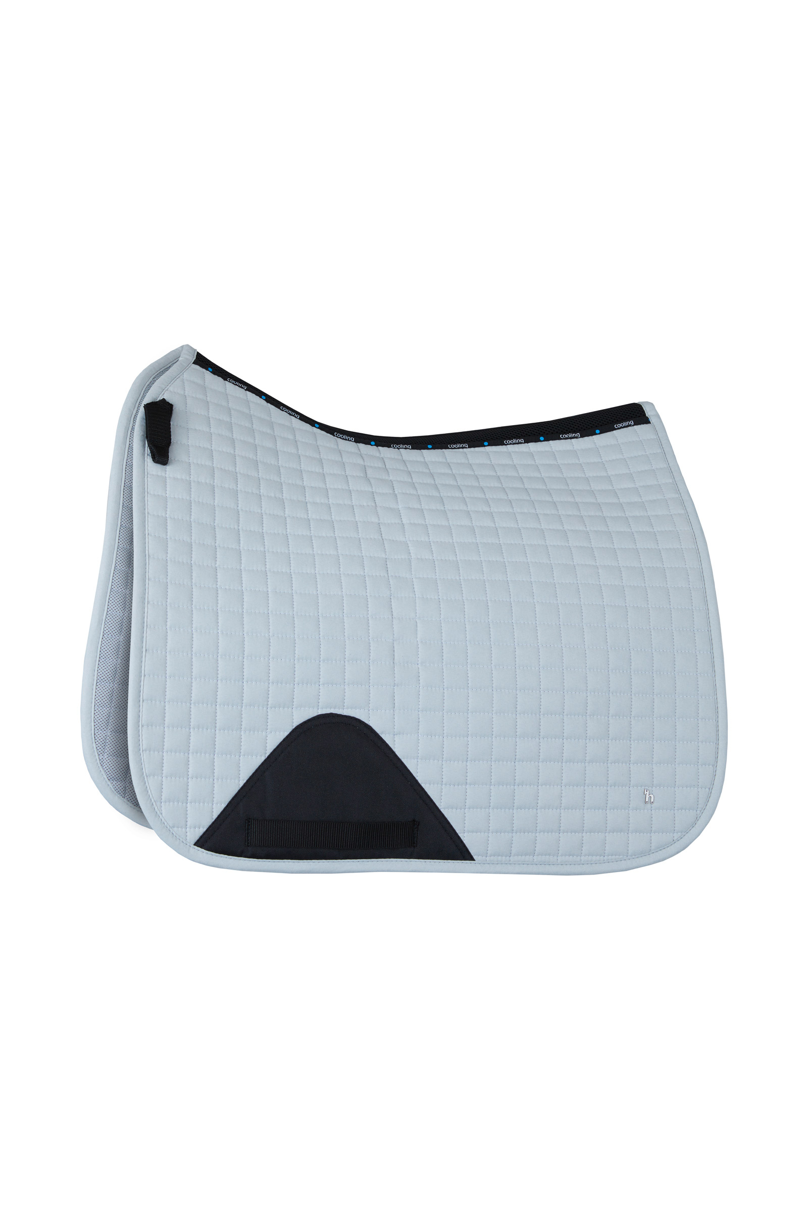 Pebble Grey Horze Cooling Dressage Saddle Pad