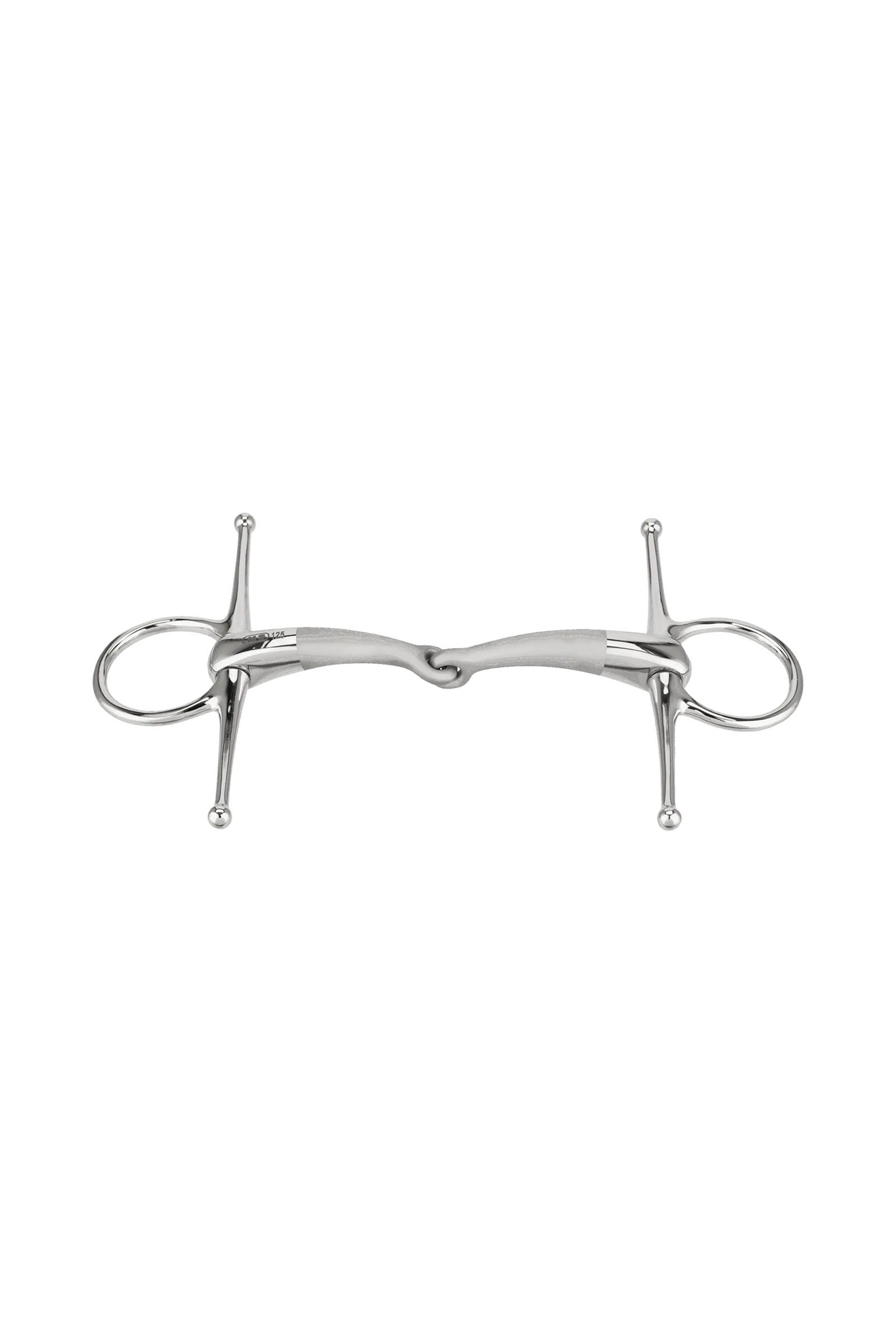 Sprenger Satinox Full Cheek Snaffle 14mm Stainless Steel Single Jointed