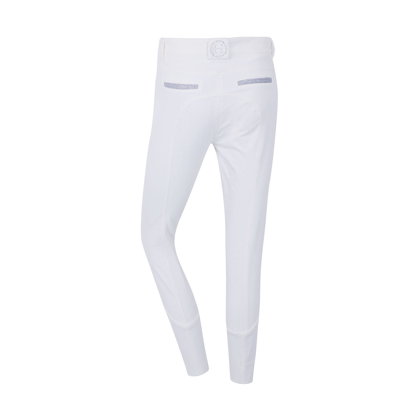 White Harcour Vogue Women's Full Seat Grip Breeches