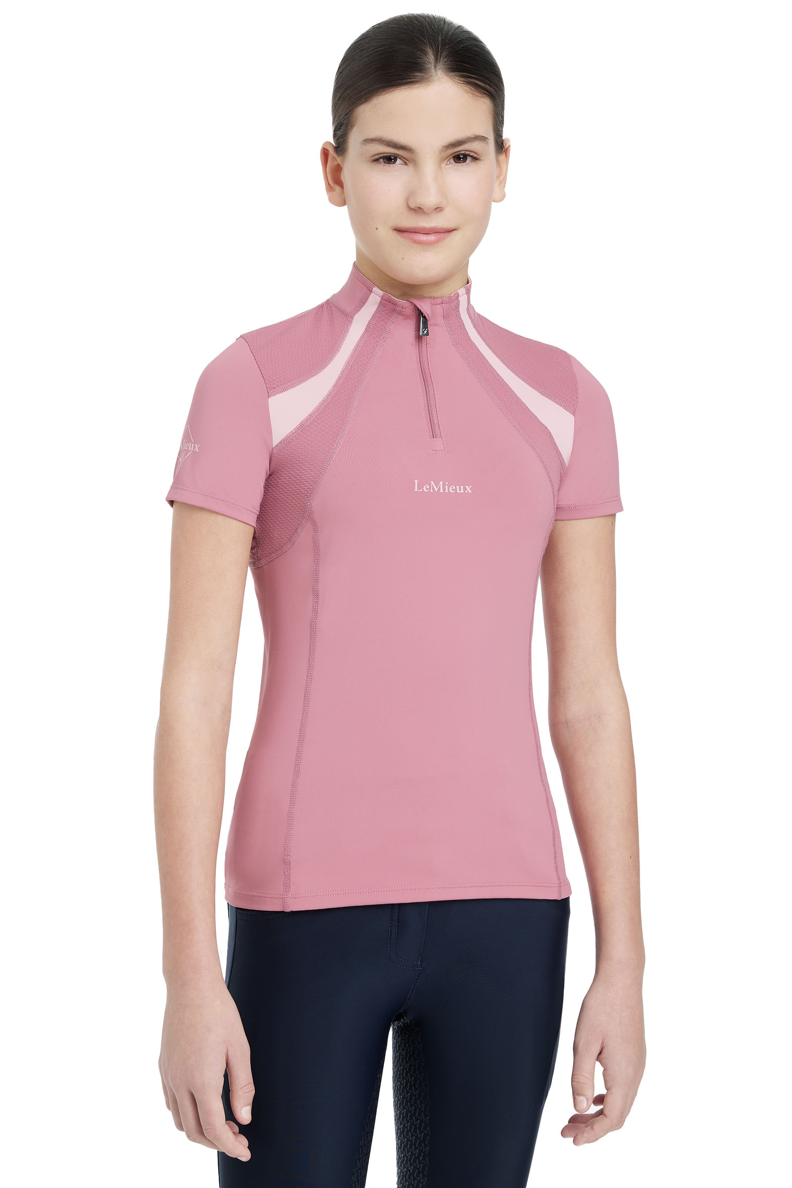 LeMieux Young Rider Short Sleeve Mia Mesh Base Layer