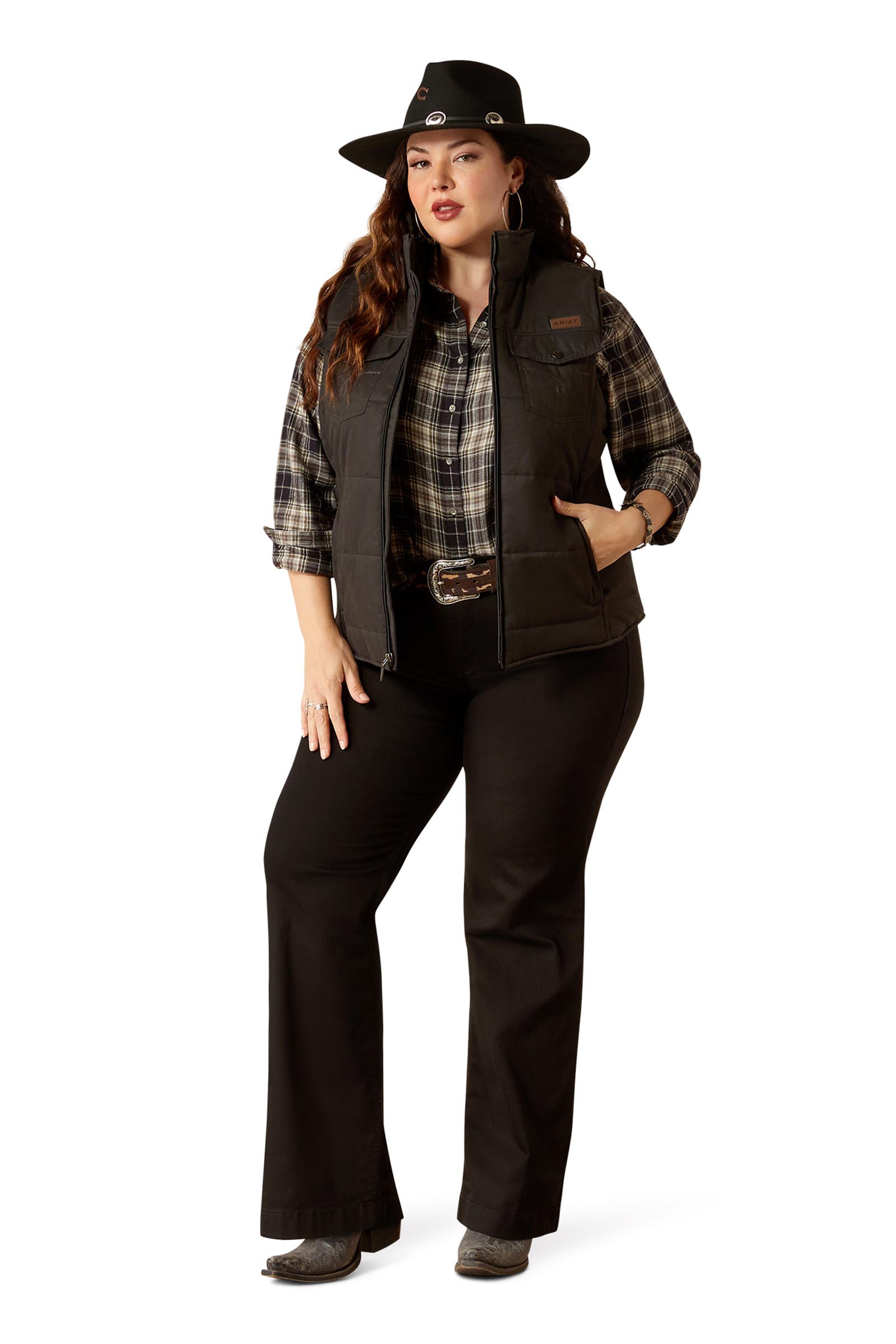 Ariat Grizzly Women's Quilted Vest