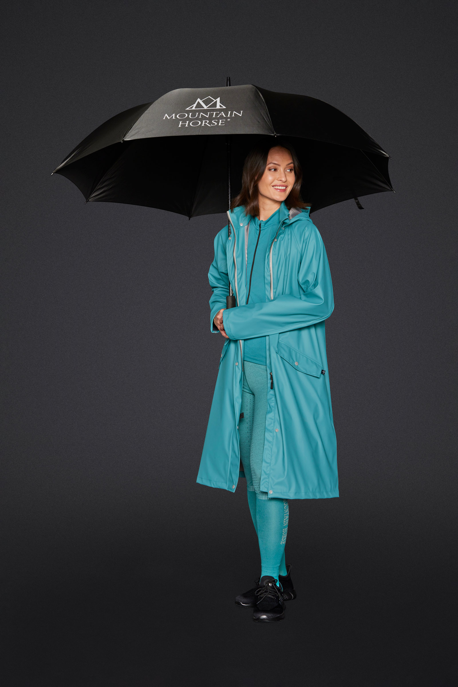 Aquifer Blue Mountain Horse Mindy Women&acute;s Rain Coat