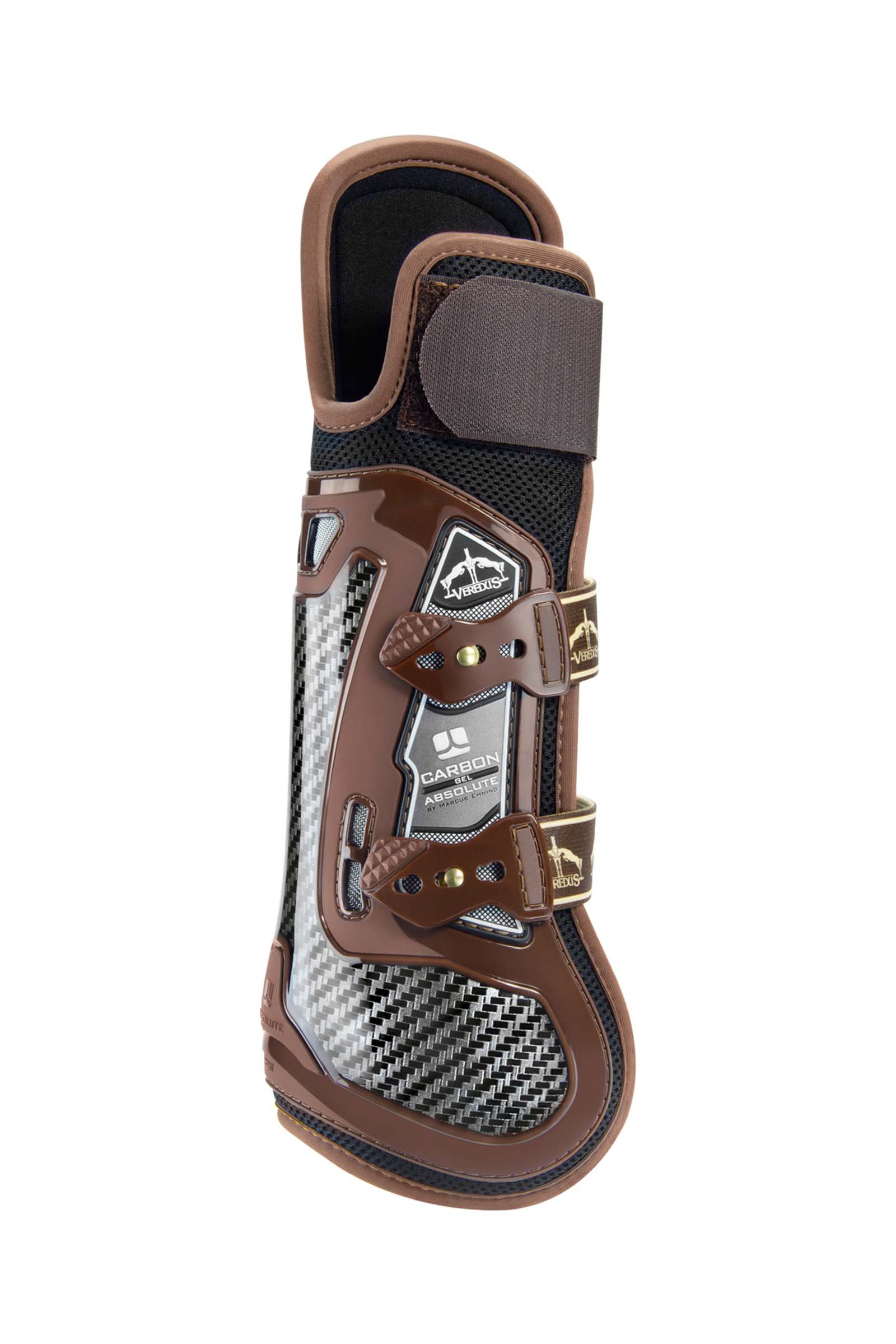 Brown Veredus Carbon Gel XPRO Absolute Tendon Boots
