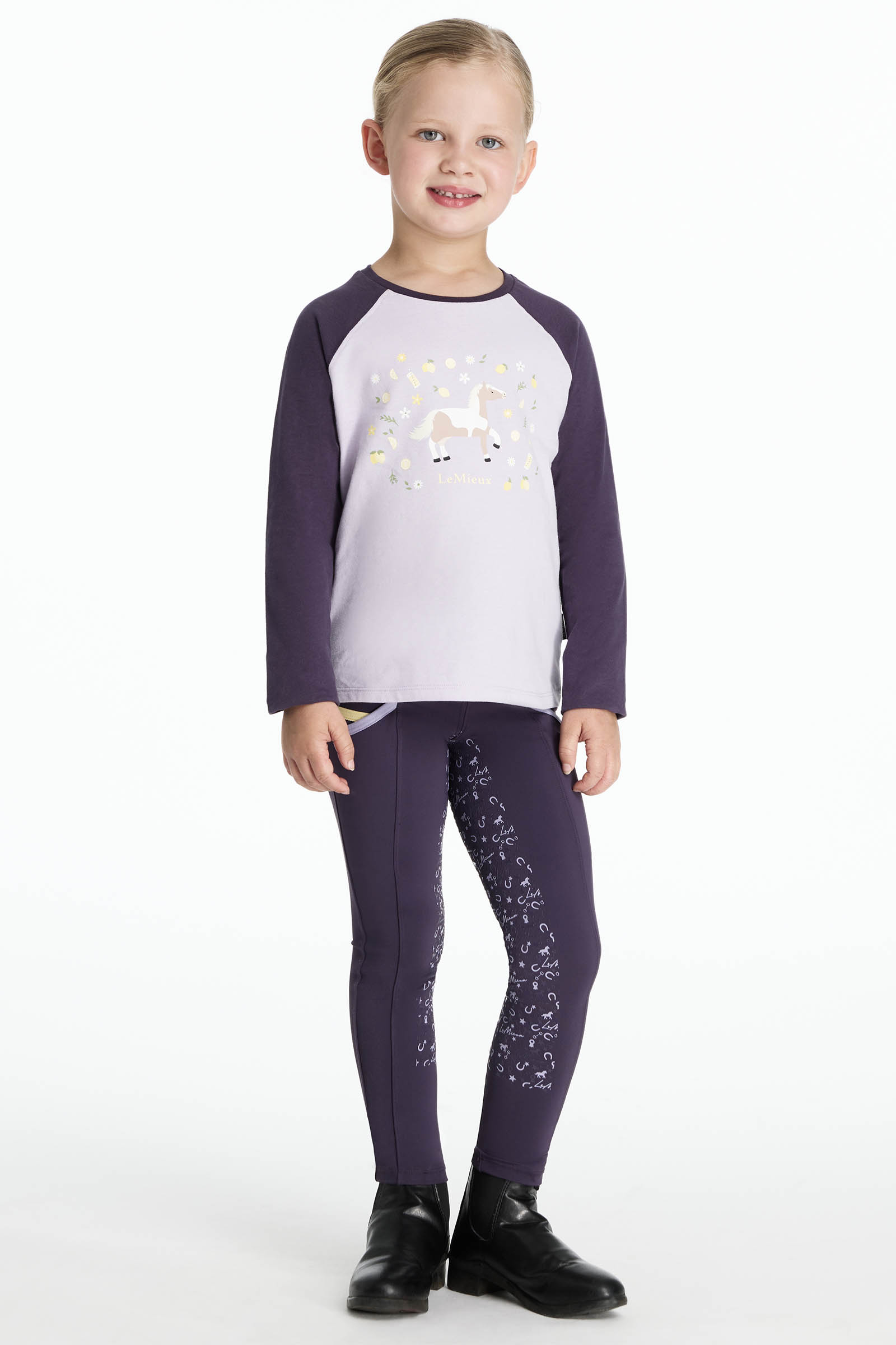 LeMieux Mini Jamie Chancer Kid&acute;s Long Sleeve Top