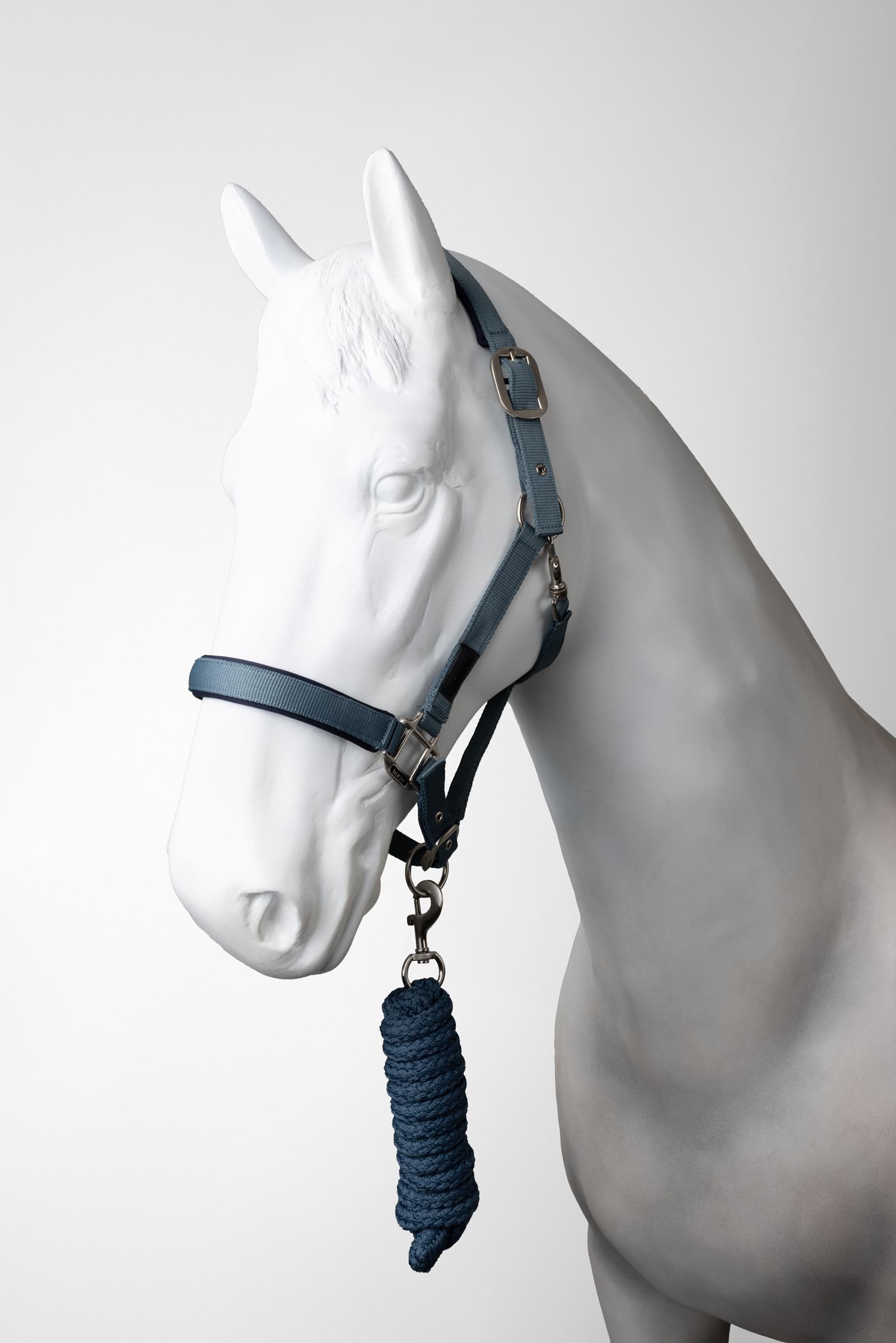 Stormy weather Horze Lucca Headcollar & Lead Rope Set