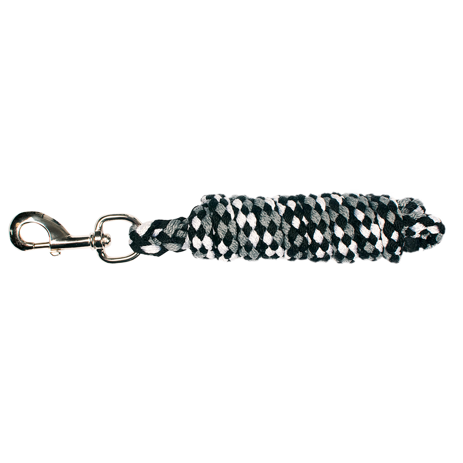 Black/Grey/White Schockemöhle Sports Catch, PP lead snap hook