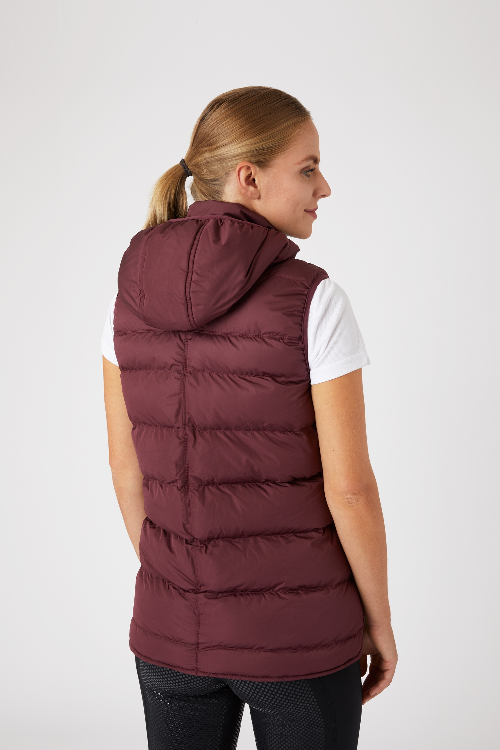 Horze Callie Women's Padded Riding Riding Vest with Hood