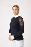 Horze Sylvie Women's Long Sleeve Lace Show Shirt