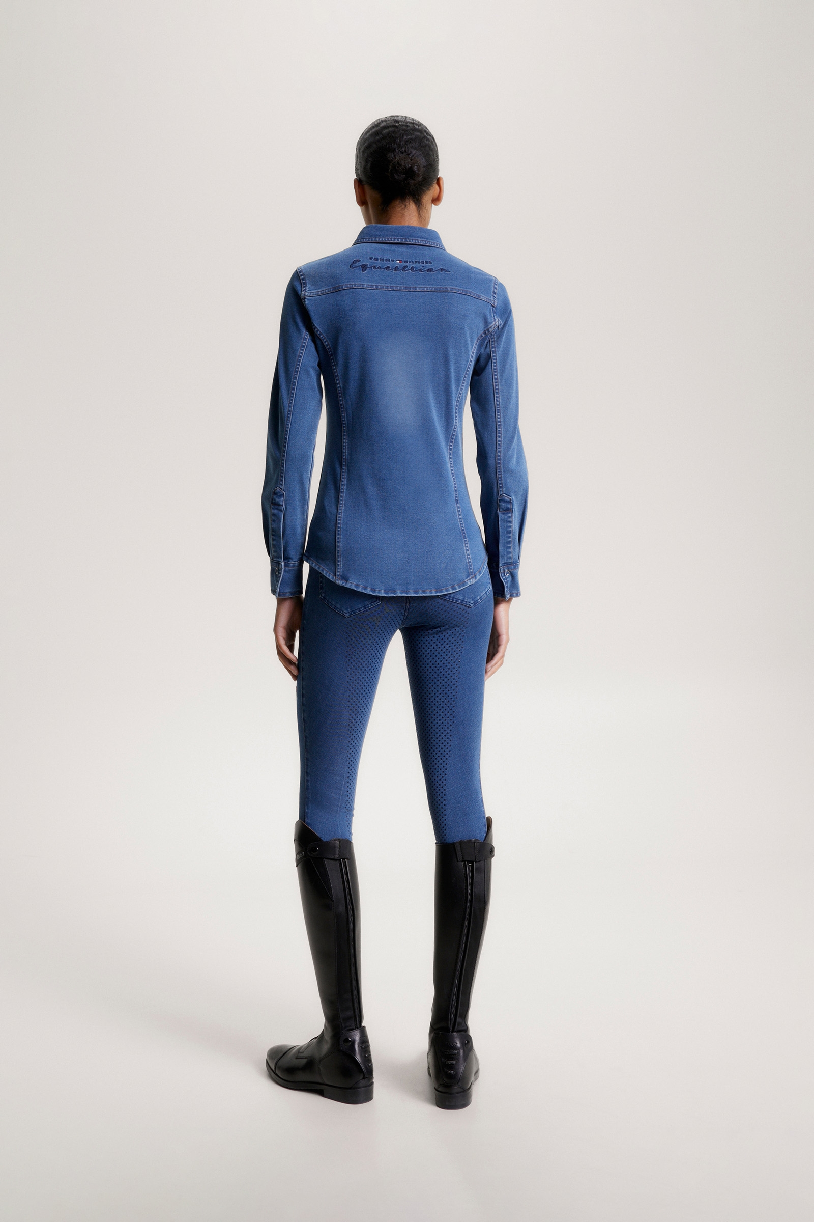 Tommy Hilfiger Equestrian Woodside Stretch Denim shirt