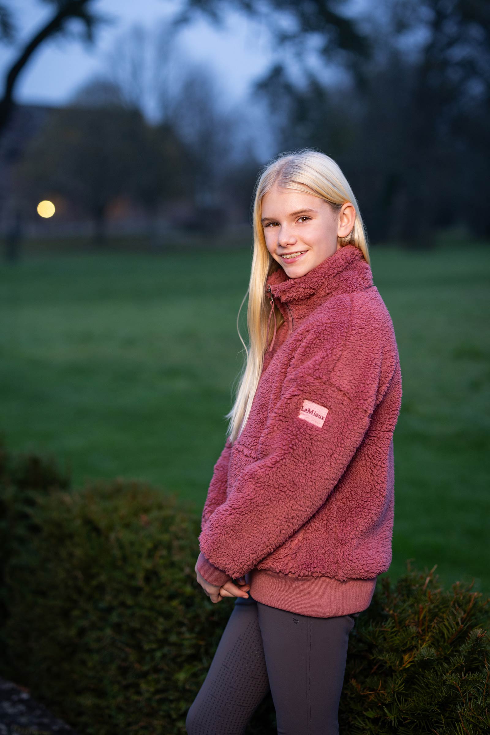 LeMieux Young Rider Tia Teddy Fleece Sweater