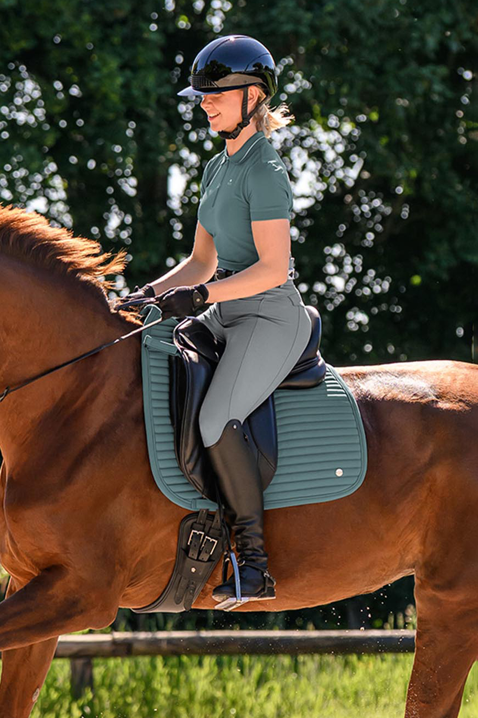 Pine Green Waldhausen Trinidad Dressage Saddle Pad