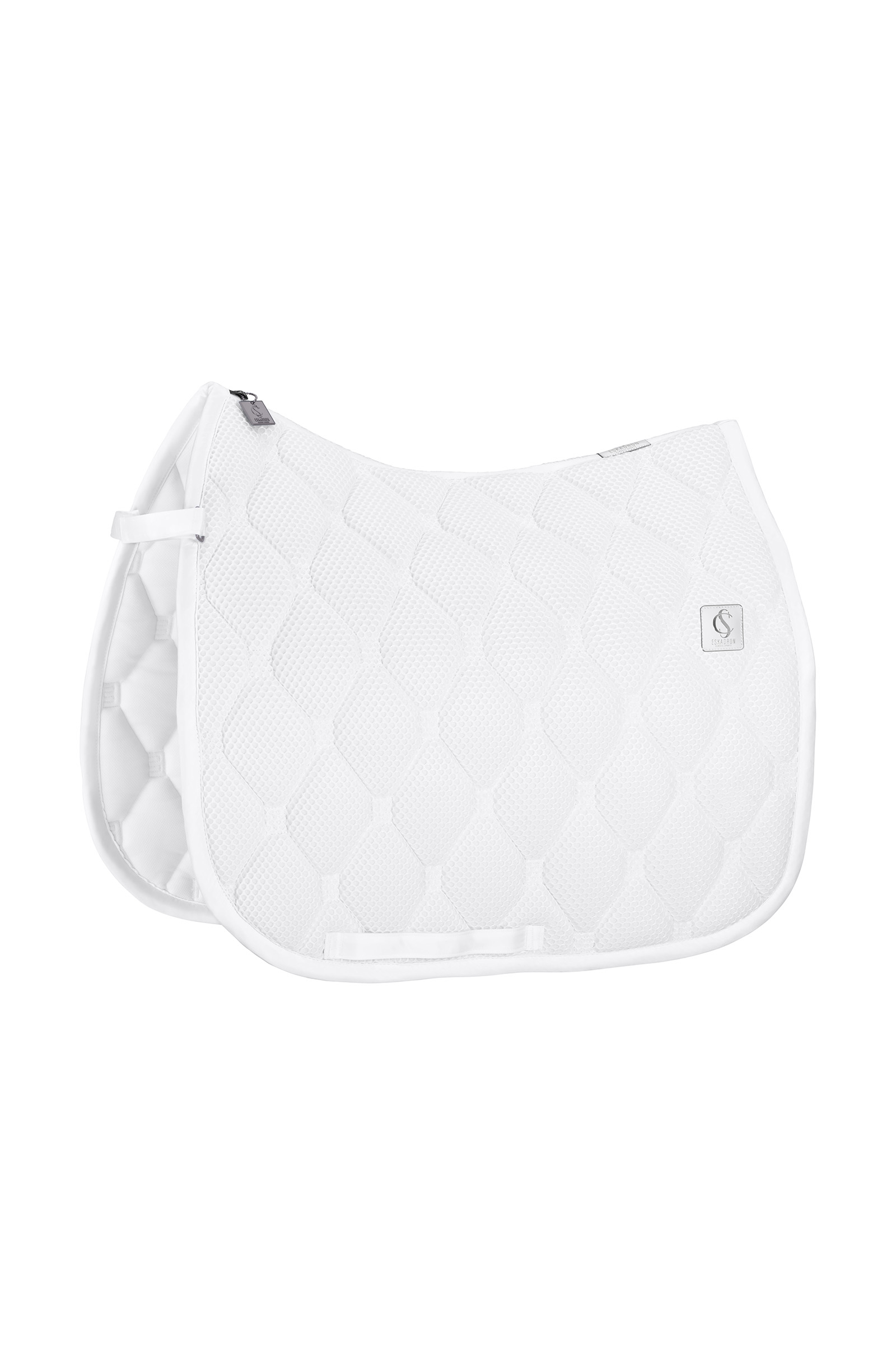 White Eskadron Classic Sports Dressage Saddle Cloth Mesh SS24