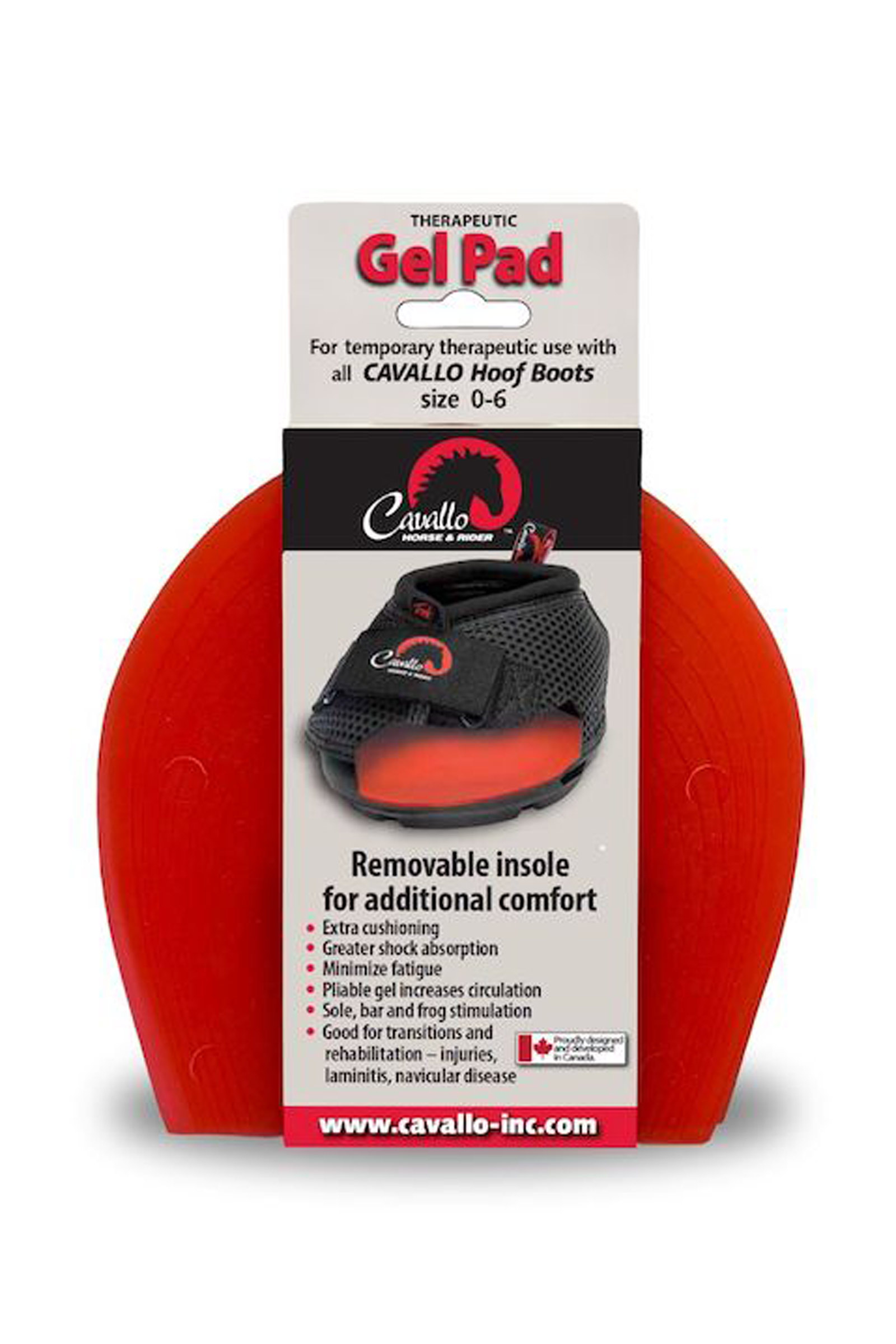 Cavallo Hoof Boots F.R.A. Gel Pads (2pcs)