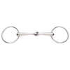 Korsteel Stainless Steel Solid Mouth Jointed 16mm Loose Ring Snaffle Bit