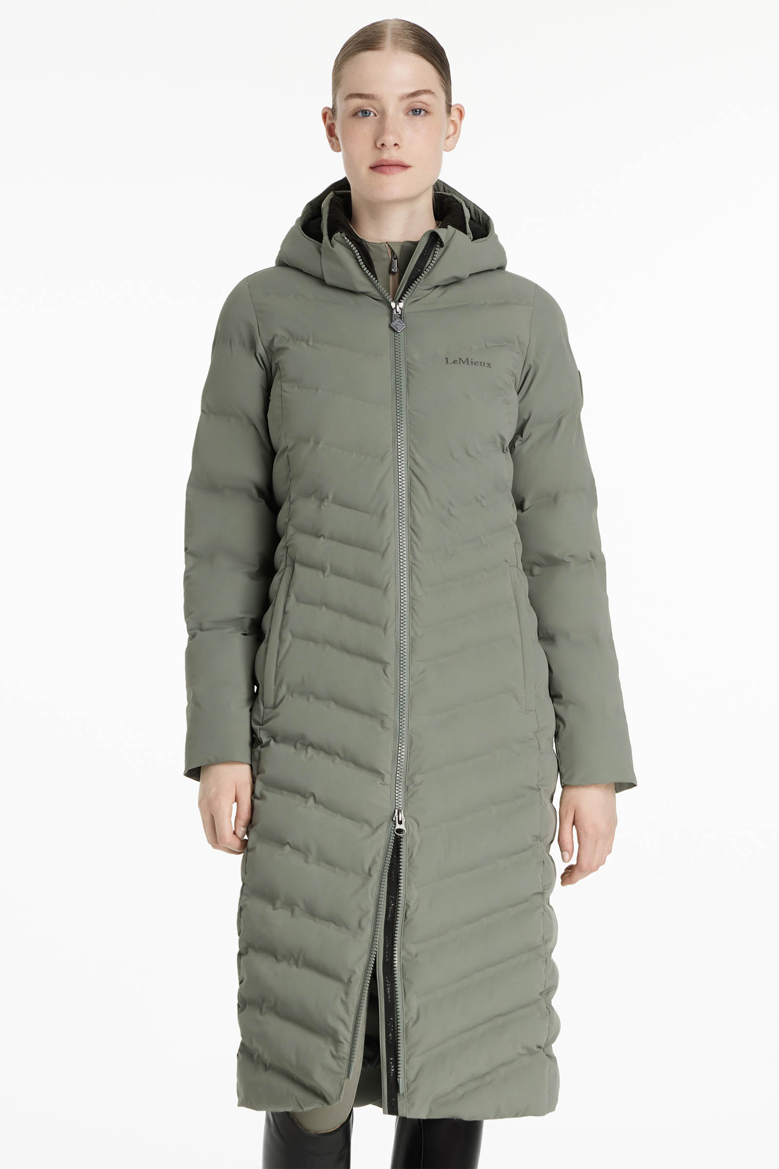 LeMieux Hayley Women&acute;s Waterresistant Longline Puffer Coat
