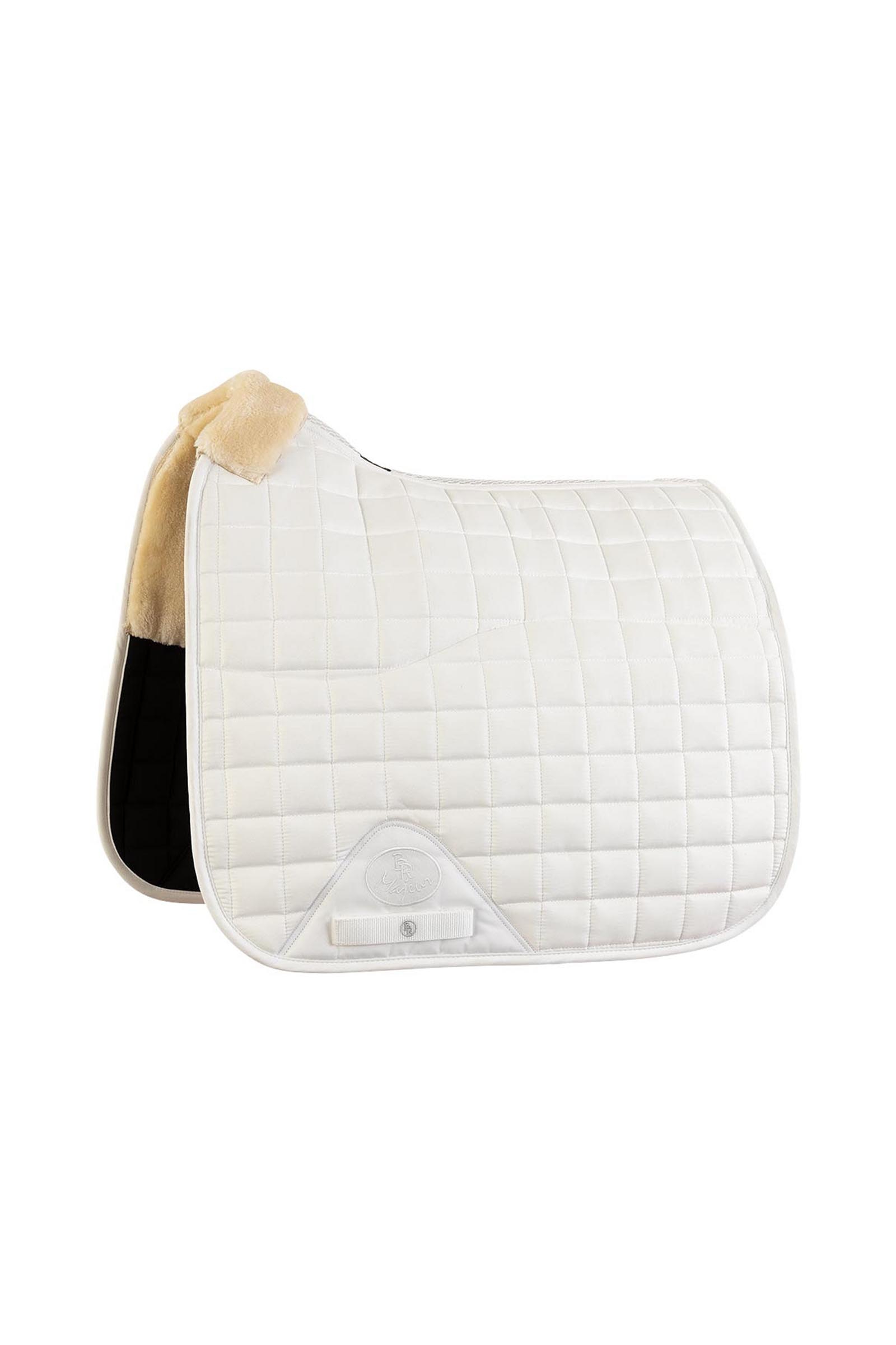Snow white BR Majeur 2 Dressage Saddle Pad 
