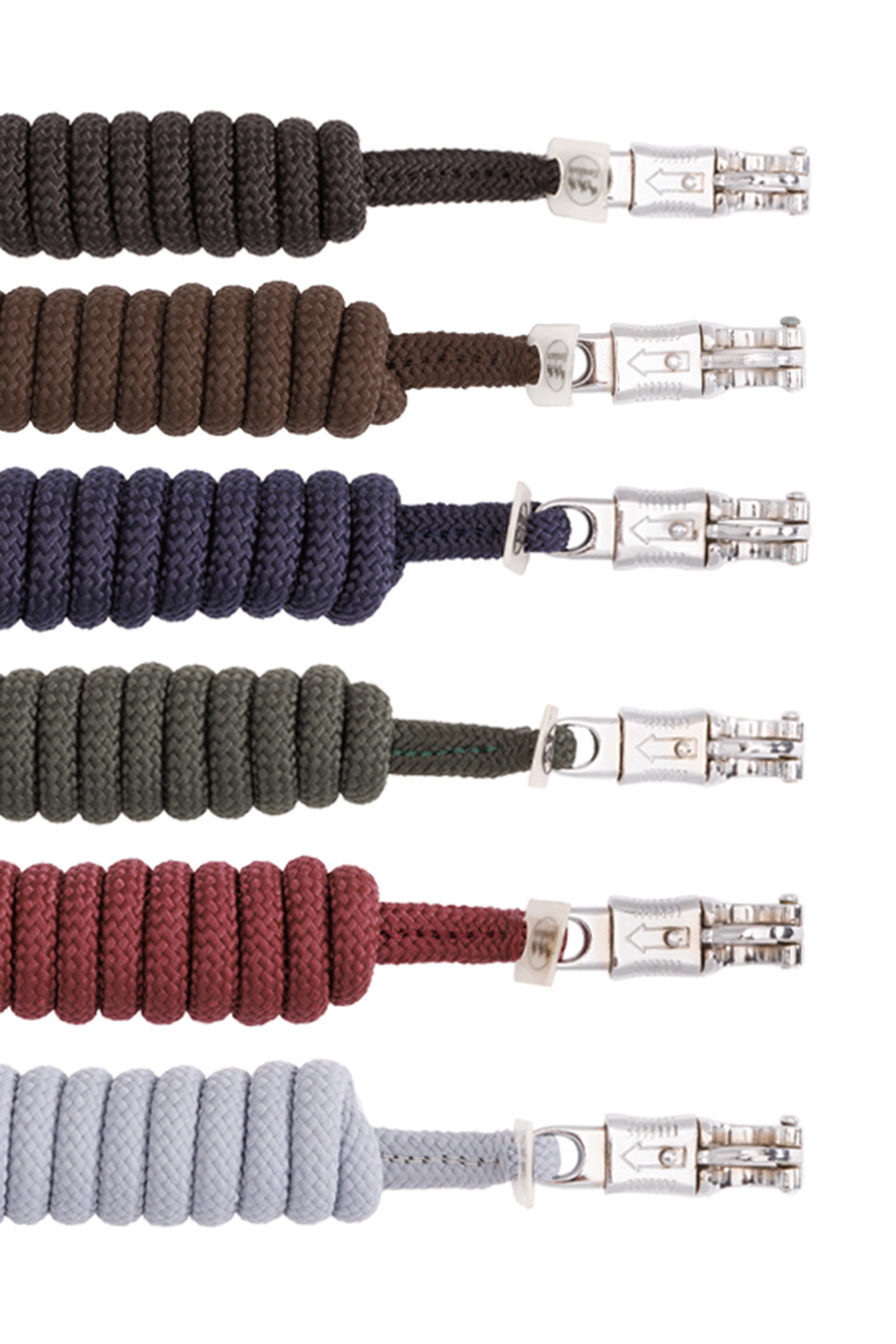 Light Grey Kavalkade Lead Rope with Panik Hook