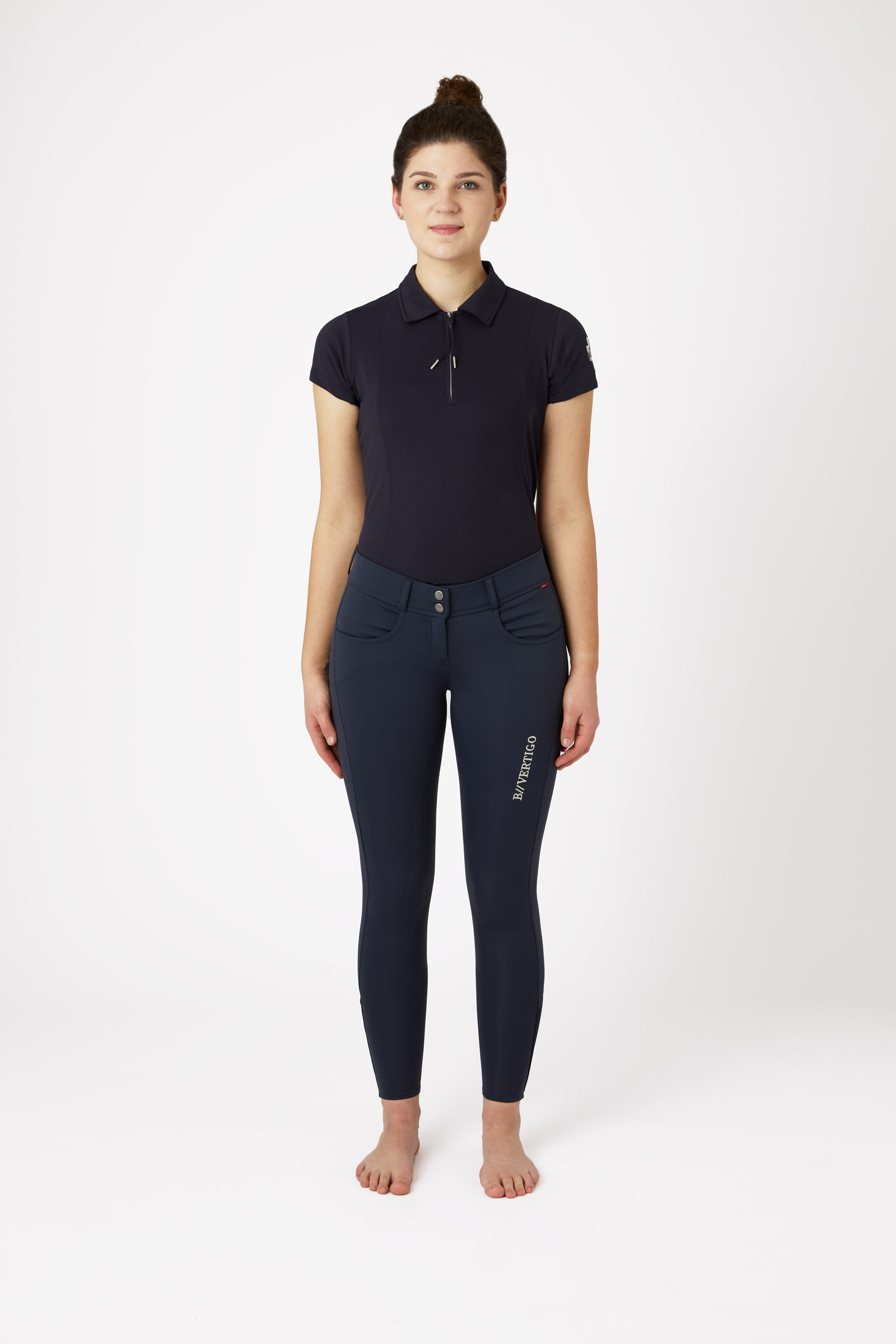 B Vertigo Meghan Full Seat Breeches with Silicone Grip for Woman