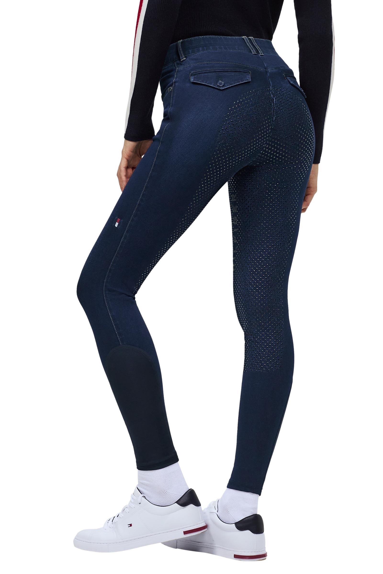 Tommy Hilfiger Equestrian Hope Women's Full Grip Breeches Denim Breeches