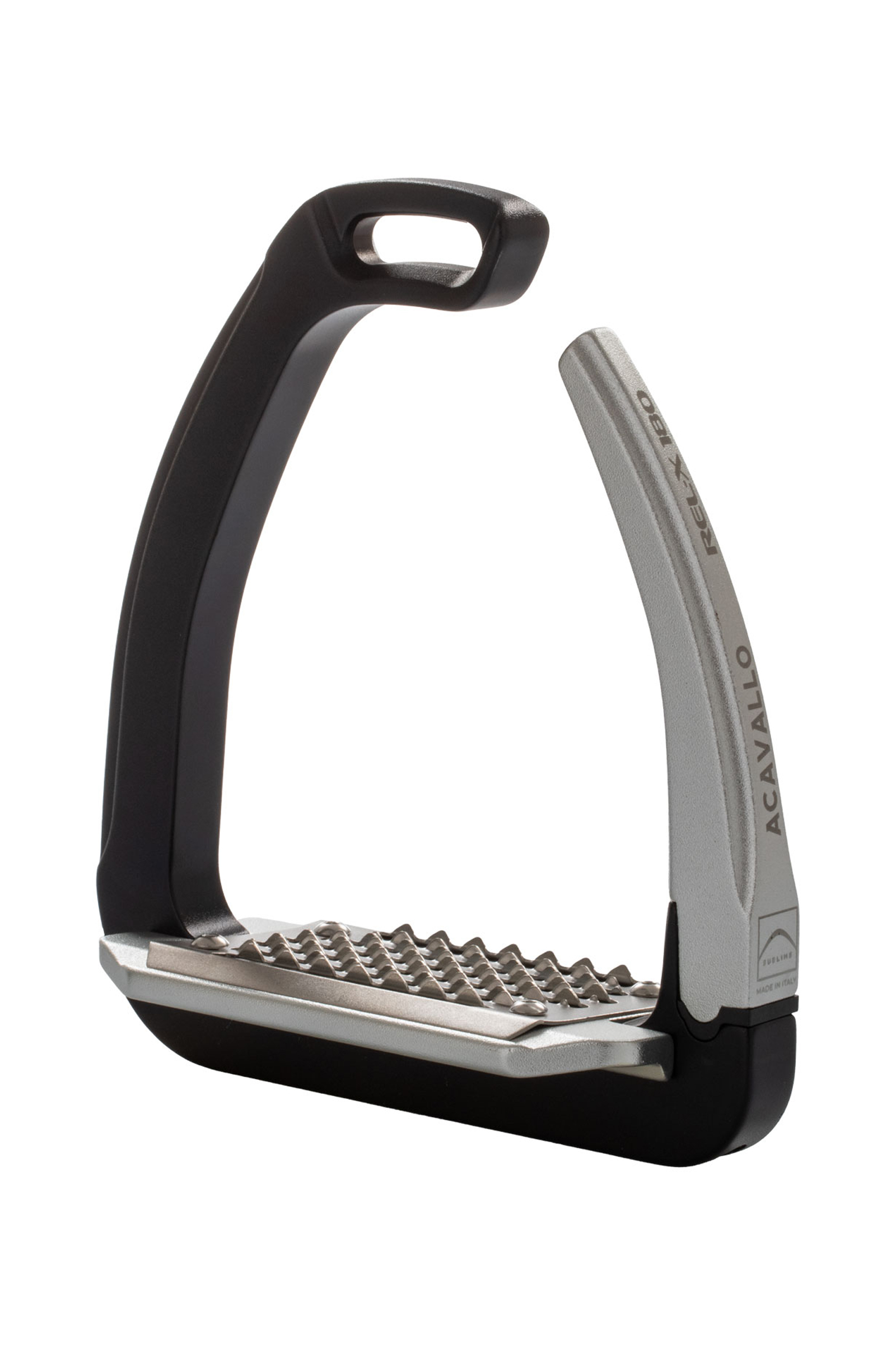 Black Acavallo Rel-X 180 Stirrups