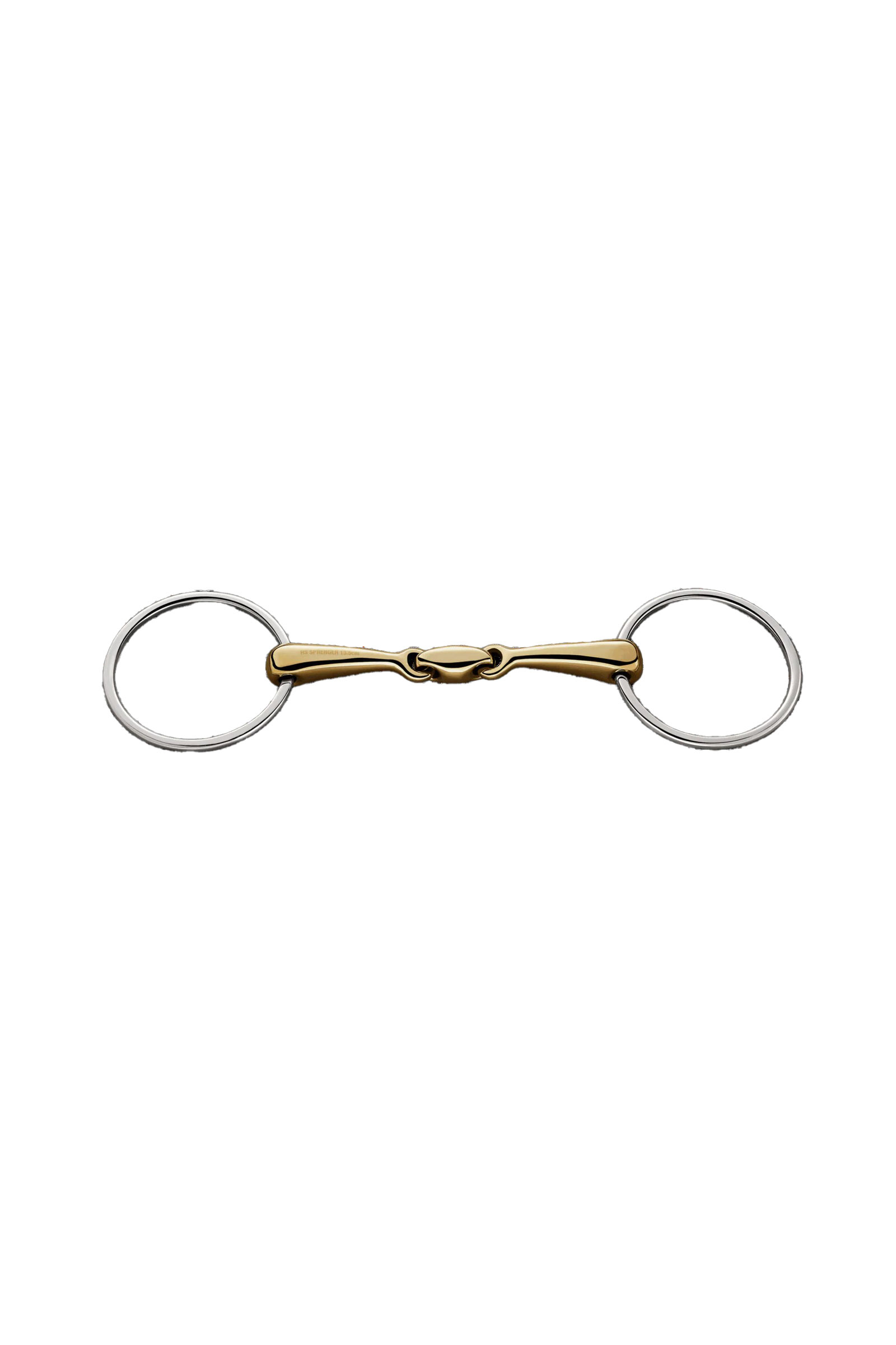 Sprenger Double Jointed Loose Ring Snaffle, Copper Plus, 18 mm