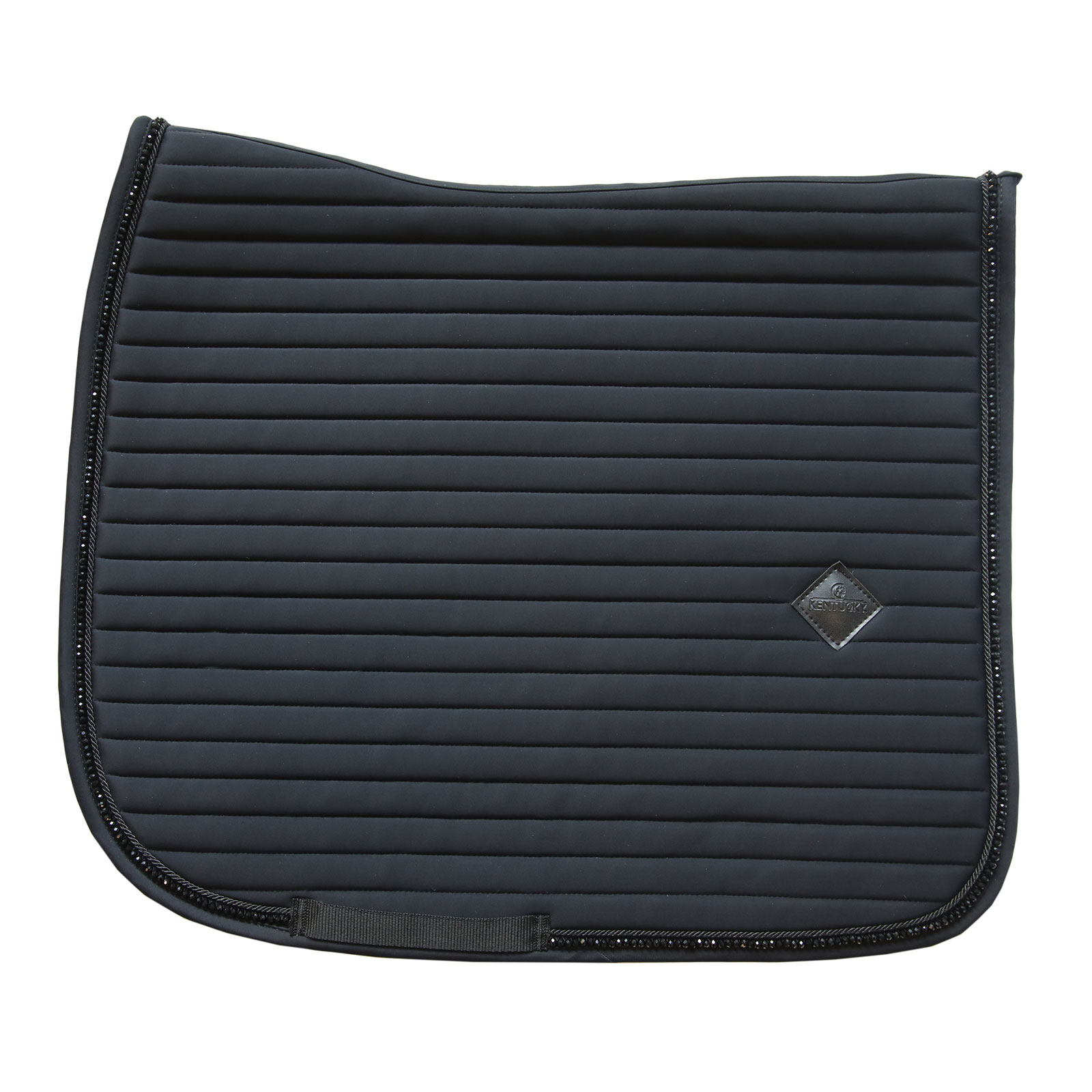 Grey Kentucky Horsewear Pearls  Jumping Saddle Pad