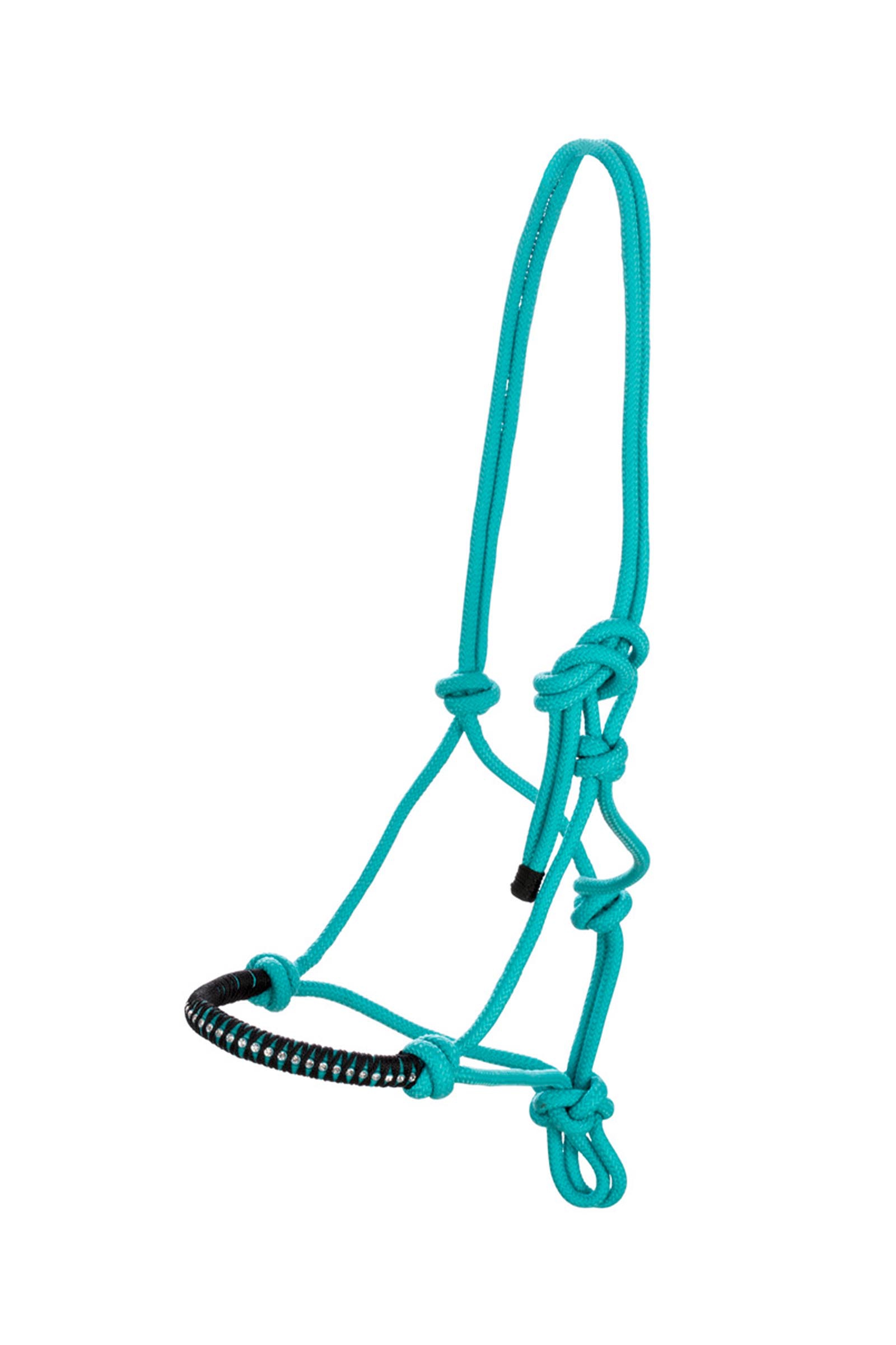 Shadow Blue USG Knotted Rope Halter
