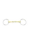 Kavalkade Snaffle bit, double jointed, Lock up KavalBits, 16mm