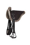 Horze PU Suede Bareback Saddle