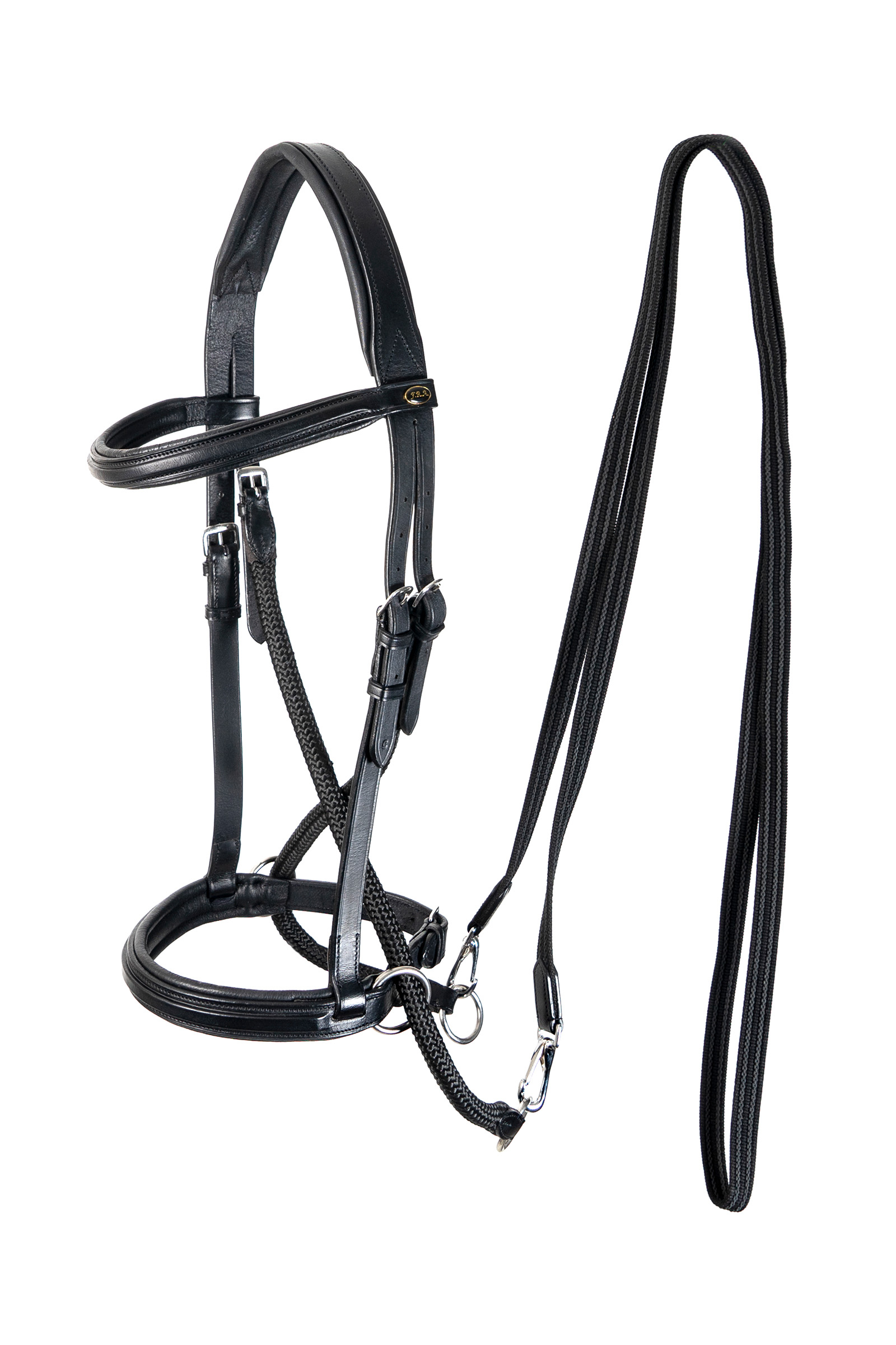 F.R.A. Freedom Riding Articles Dietsji Bitless Bridle With Reins (System 5)