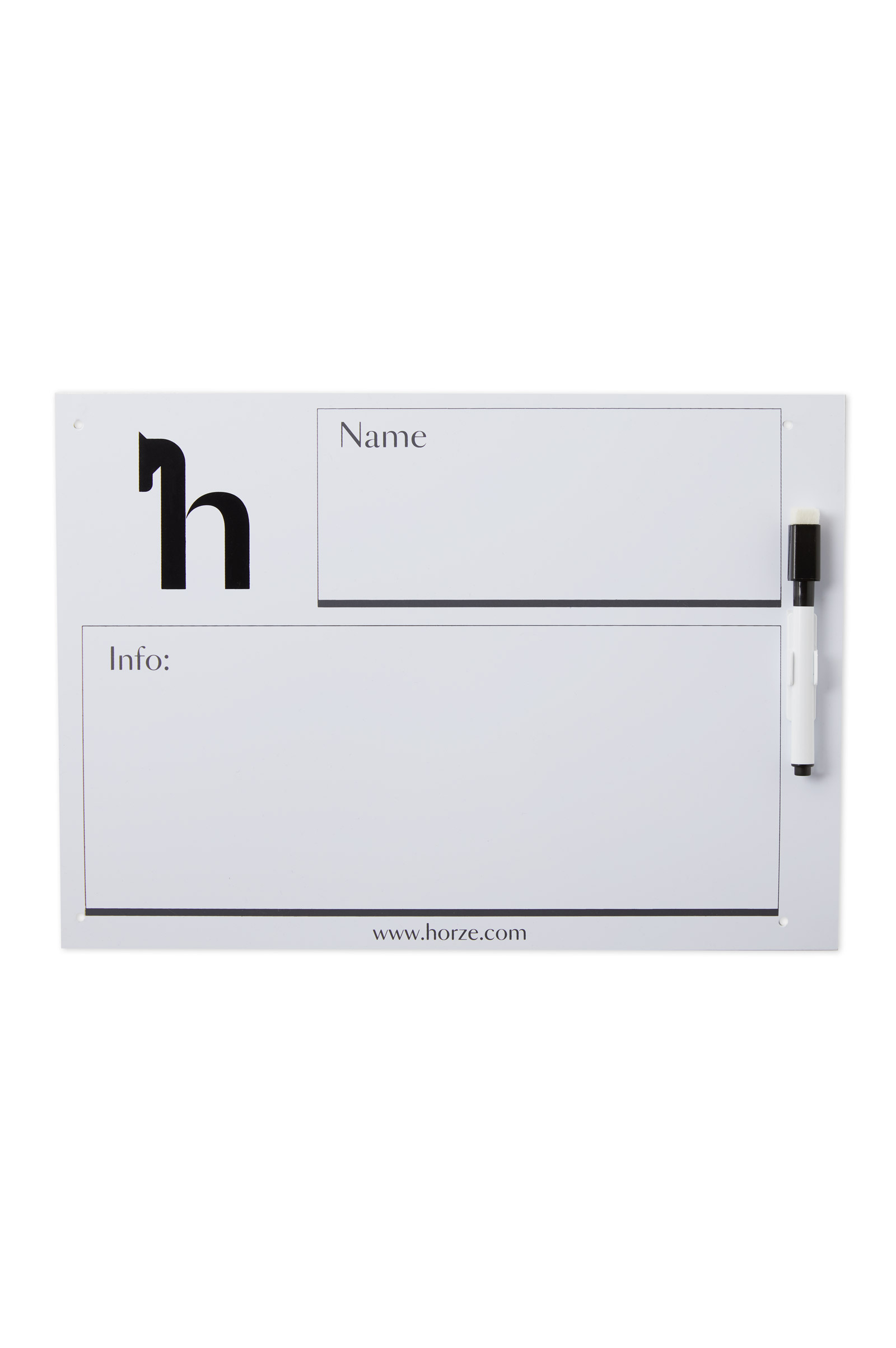 Horze Box Sign Horse