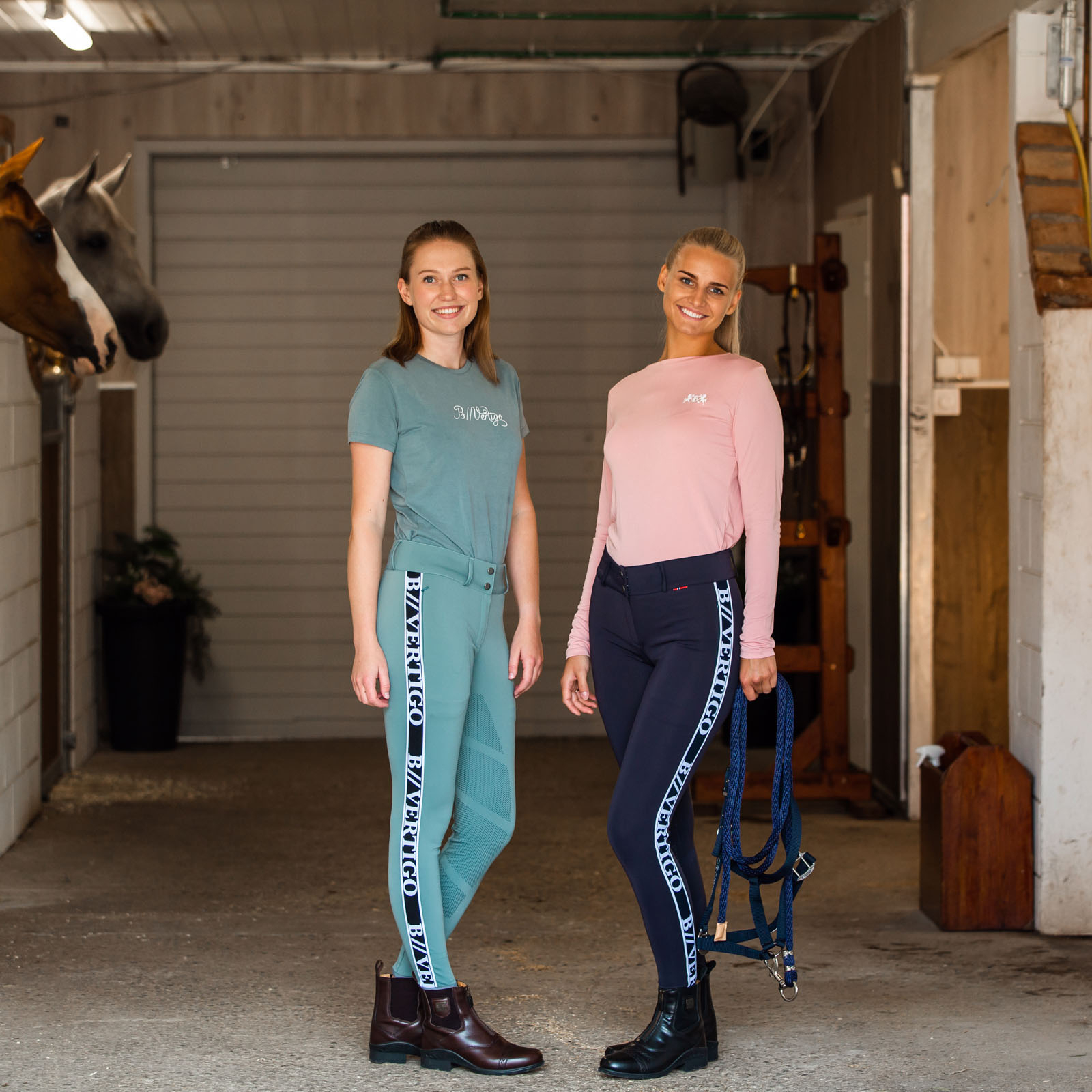 B Vertigo Angelika Full Seat Breeches High Waist with silicone grip for Woman