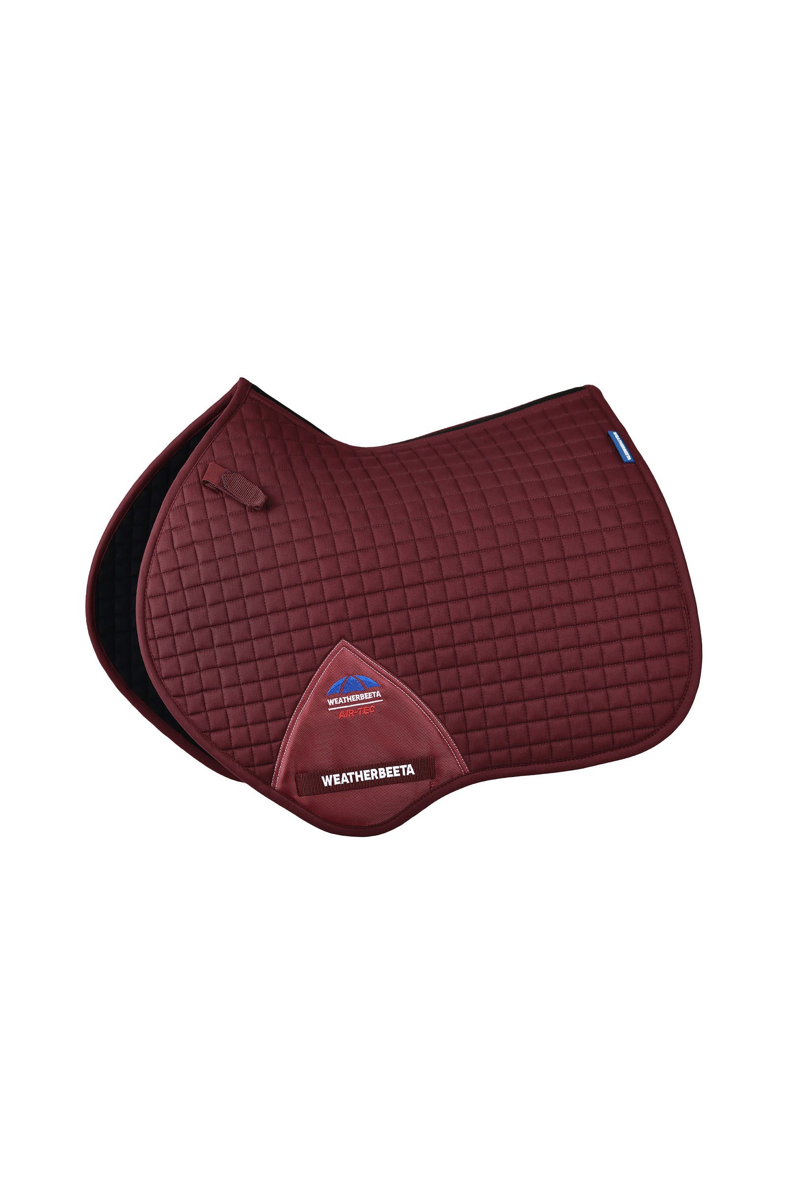 Burgundy Weatherbeeta Prime Air-Tec Jump Shaped Saddle Pad