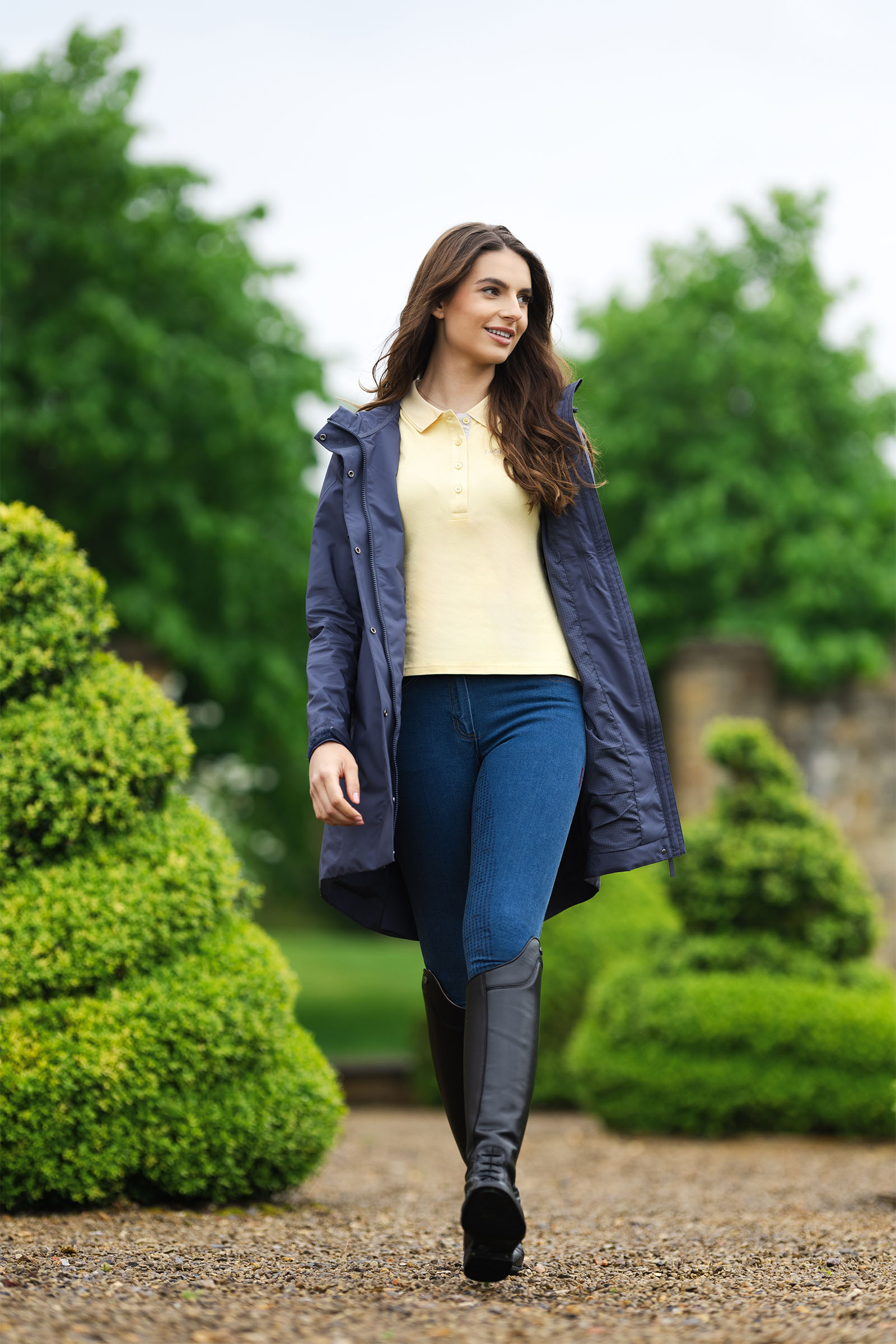 LeMieux Grace Women's Long Rain Jacket