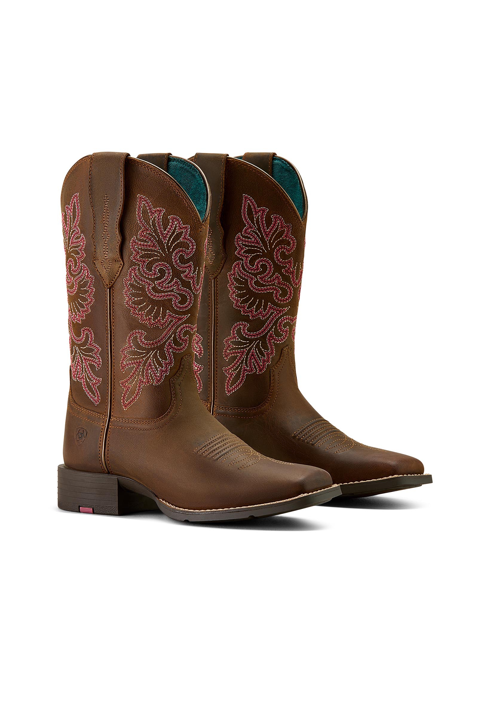 Ariat Round Up Wide Square Toe Women&acute;s Western Boots