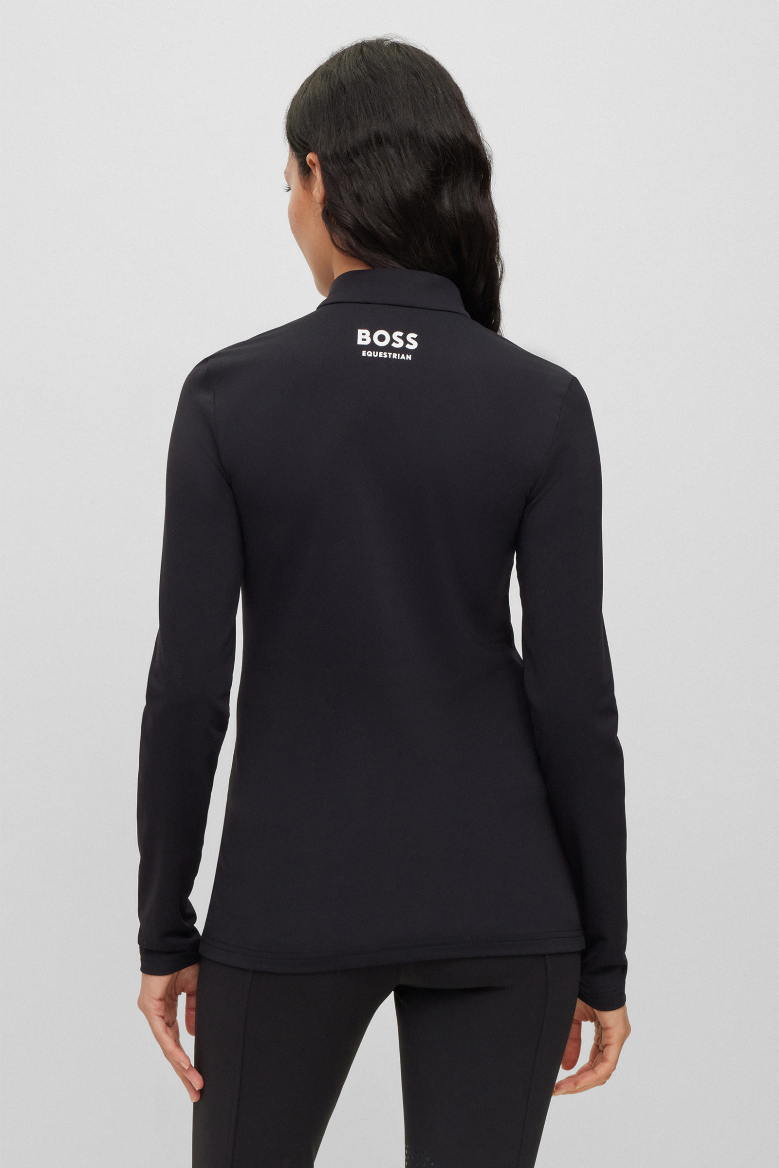 Boss Lia Signature Stripe Women's Training Shirt