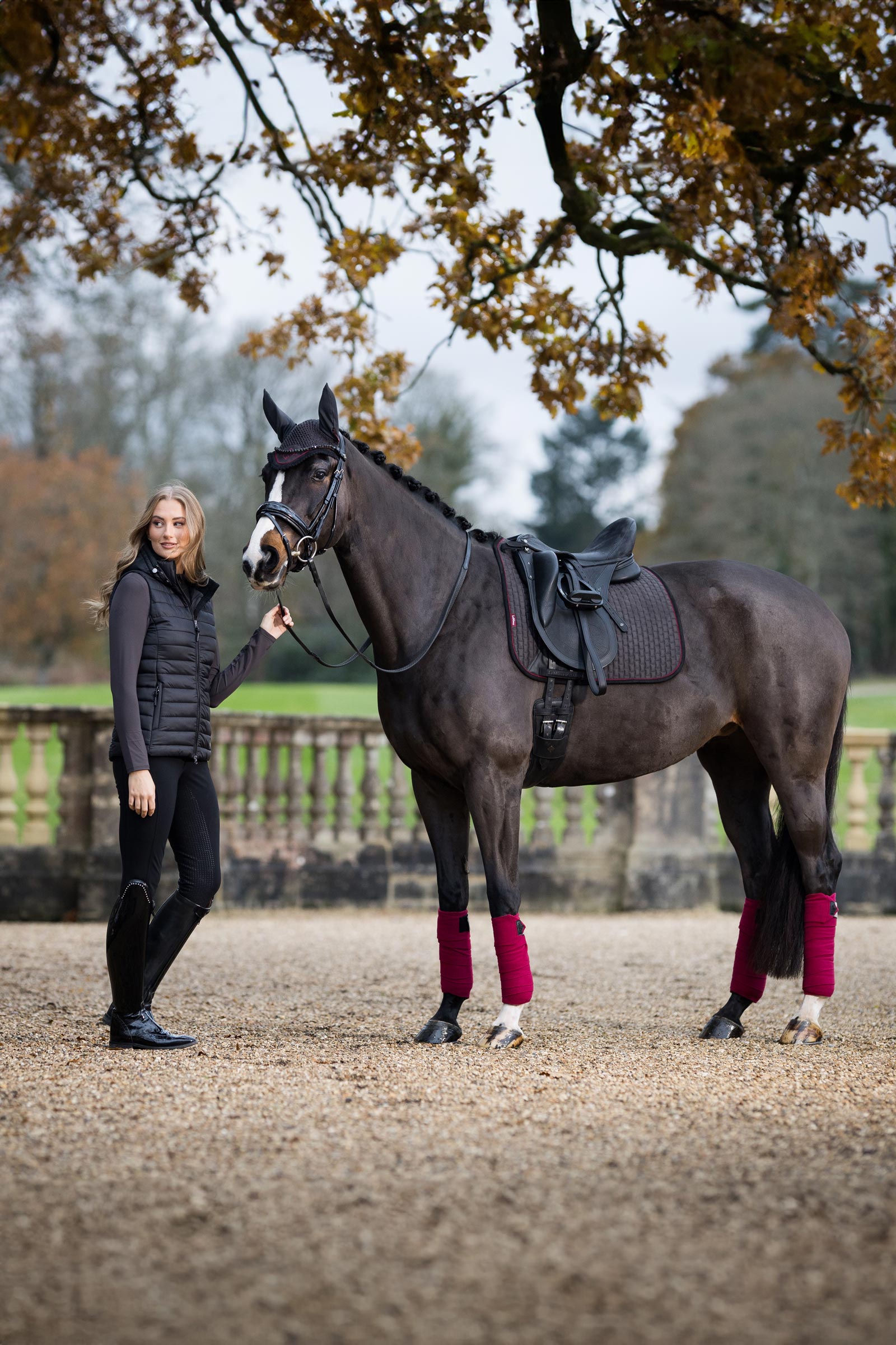 LeMieux Suede Square Dressage Saddle Pad