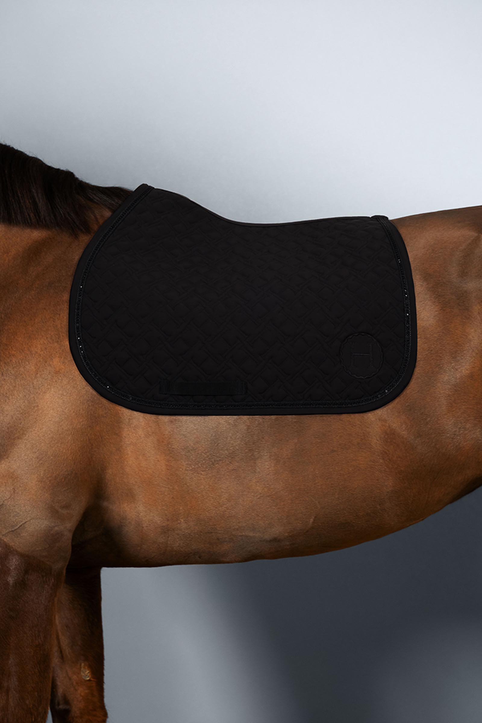 Noir  Harcour Saphir Saddle Pad Show Jumping