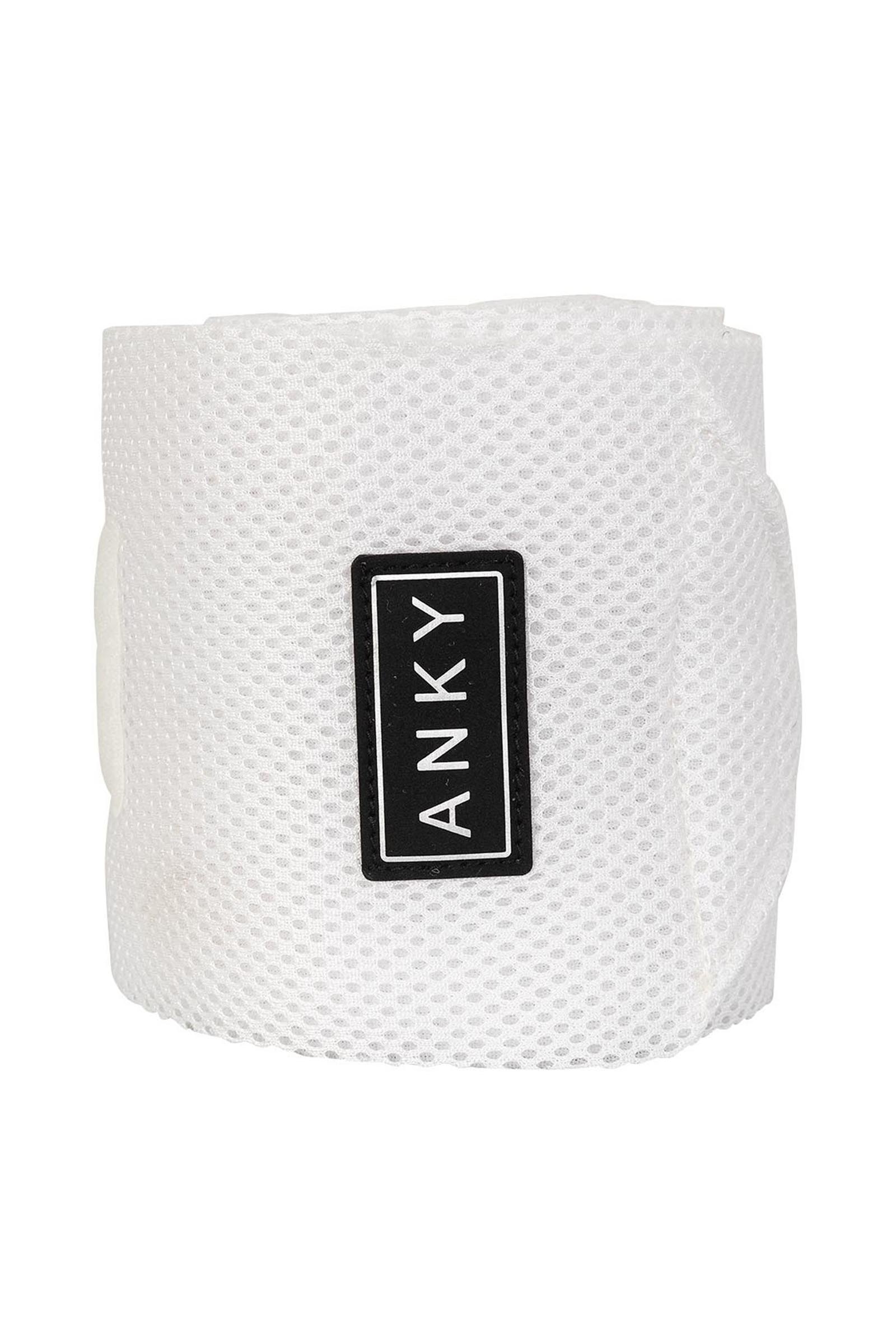 White ANKY 3D Mesh Bandages, Set of 4