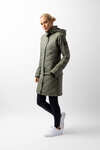 Horze Aurora Padded Parka Riding Riding Jacket with Removable Skirt