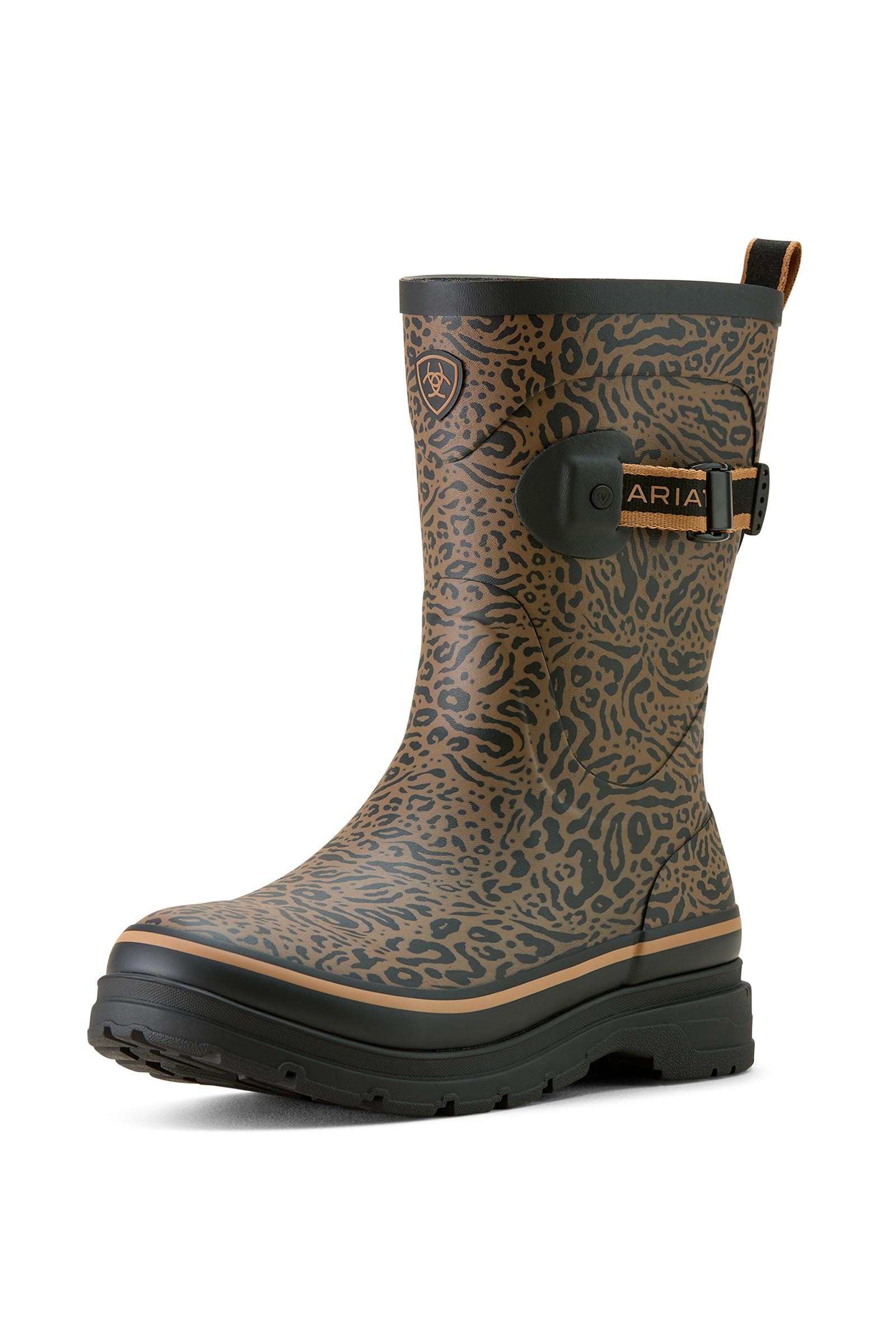 Ocelot Print Ariat Kelmarsh Mid Women's Rubber Boots