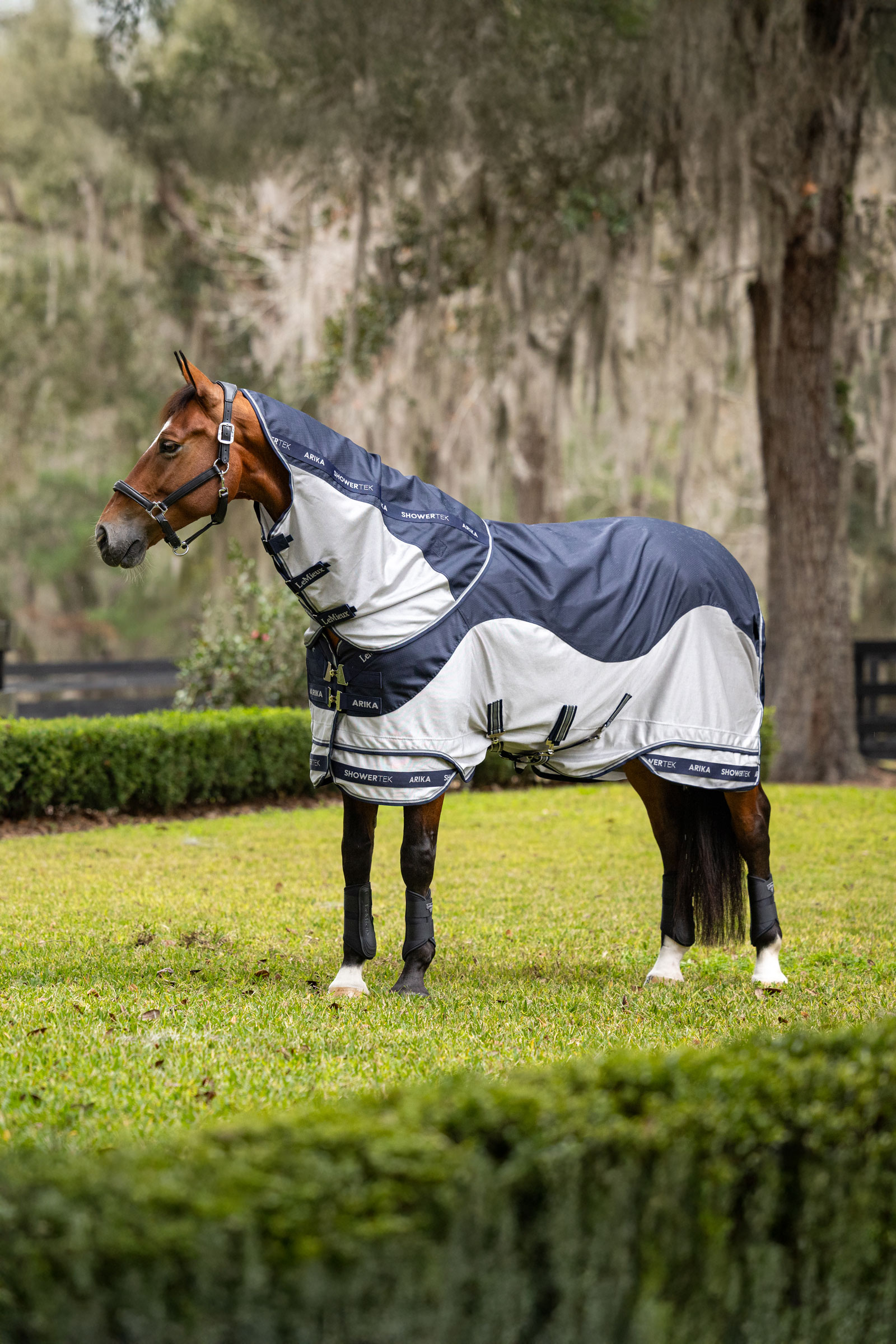 LeMieux Arika Shower-Tek Fly Rug With Detachable Neck