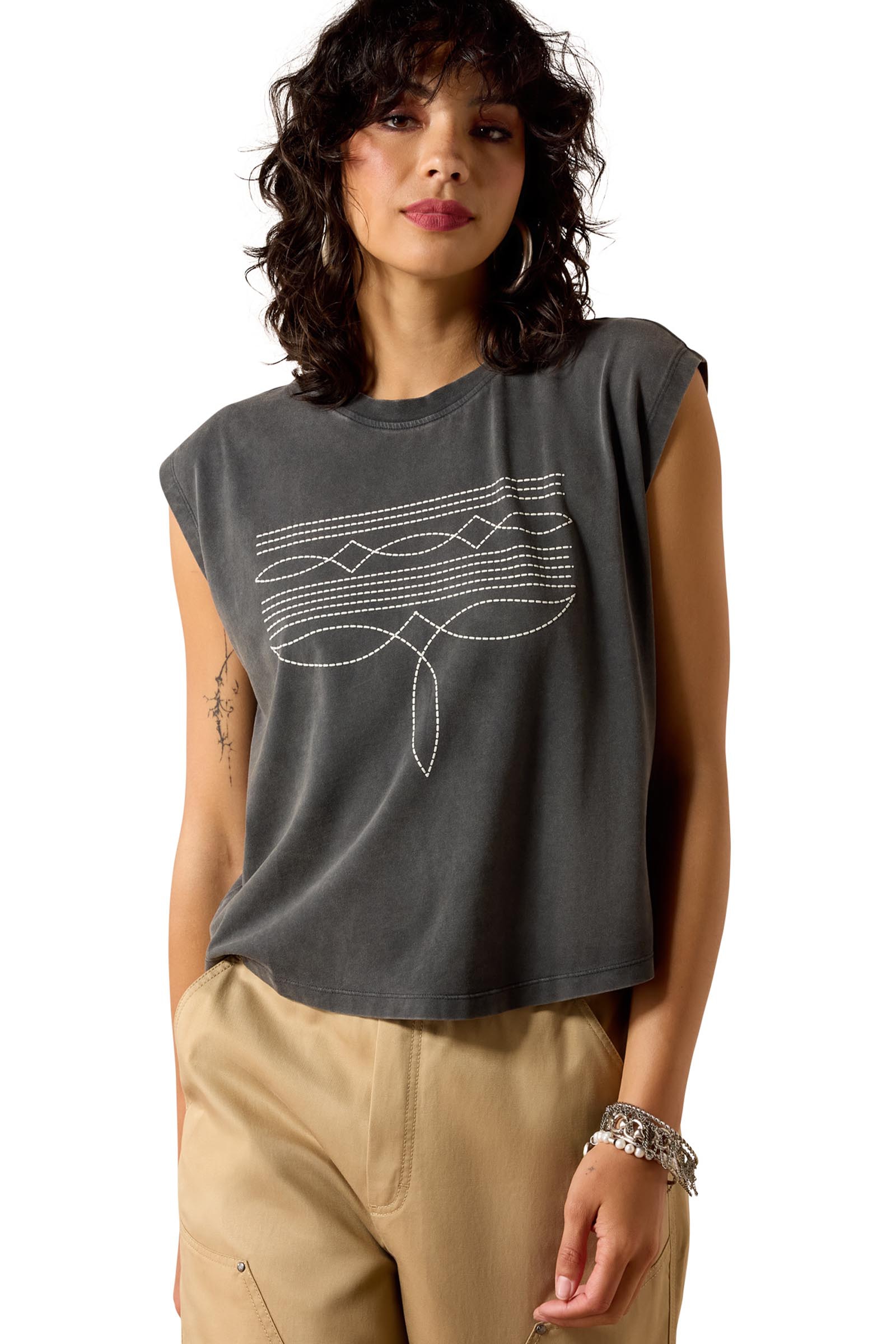 Ariat Women's Dallas Cropped T-Shirt