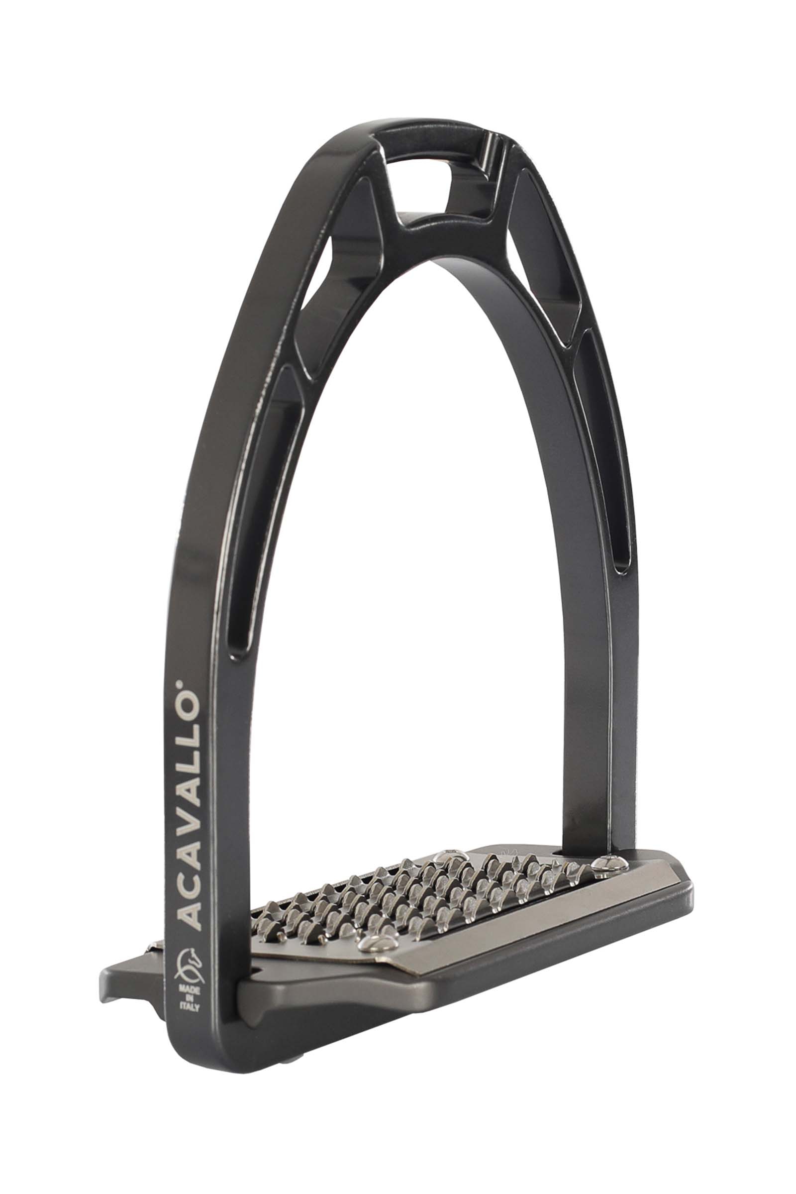 Cinder Grey Acavallo Arco Evolution Alupro Aluminium Stirrup